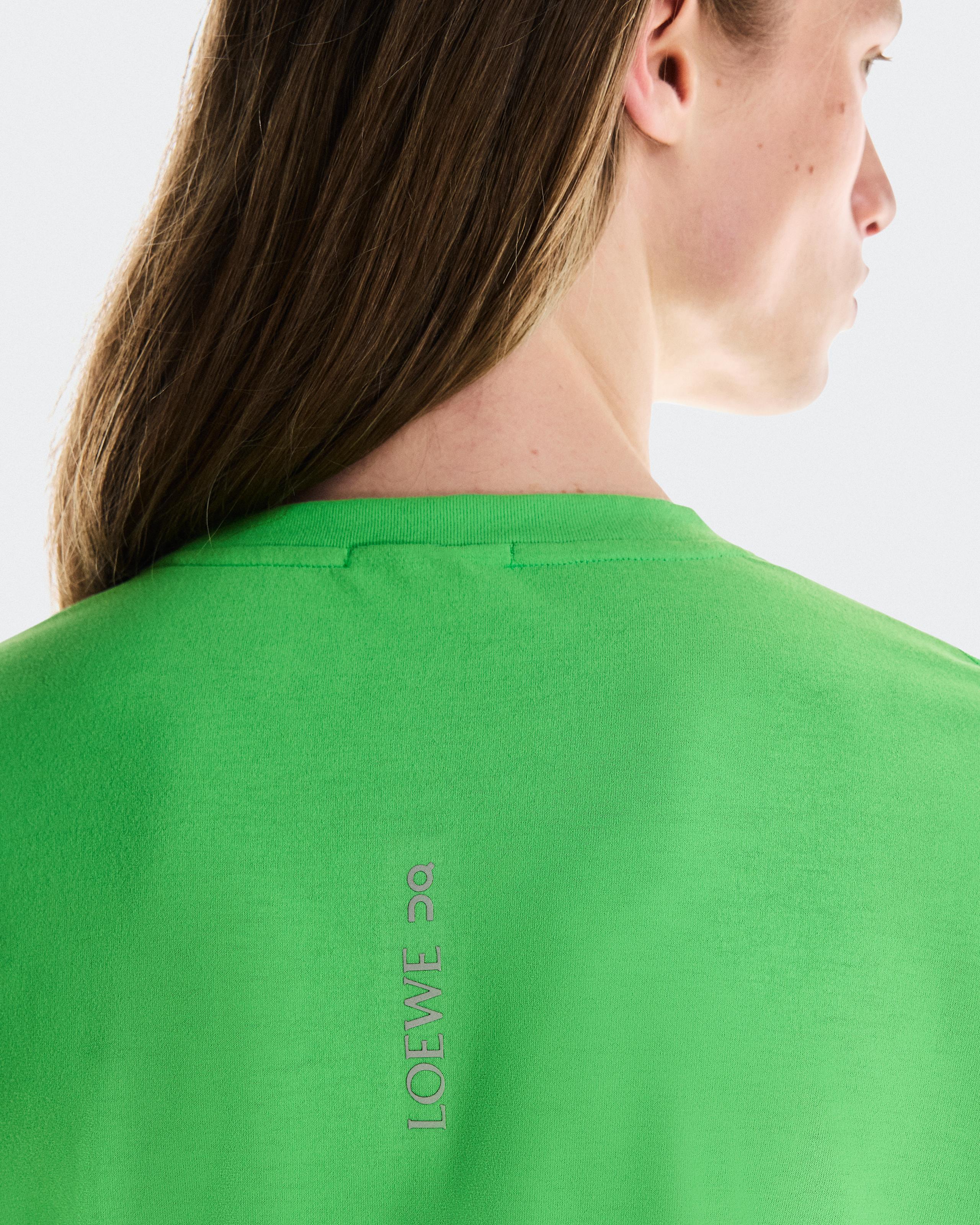 Футболка Active T-Shirt LOEWE, зелёная — фото 4