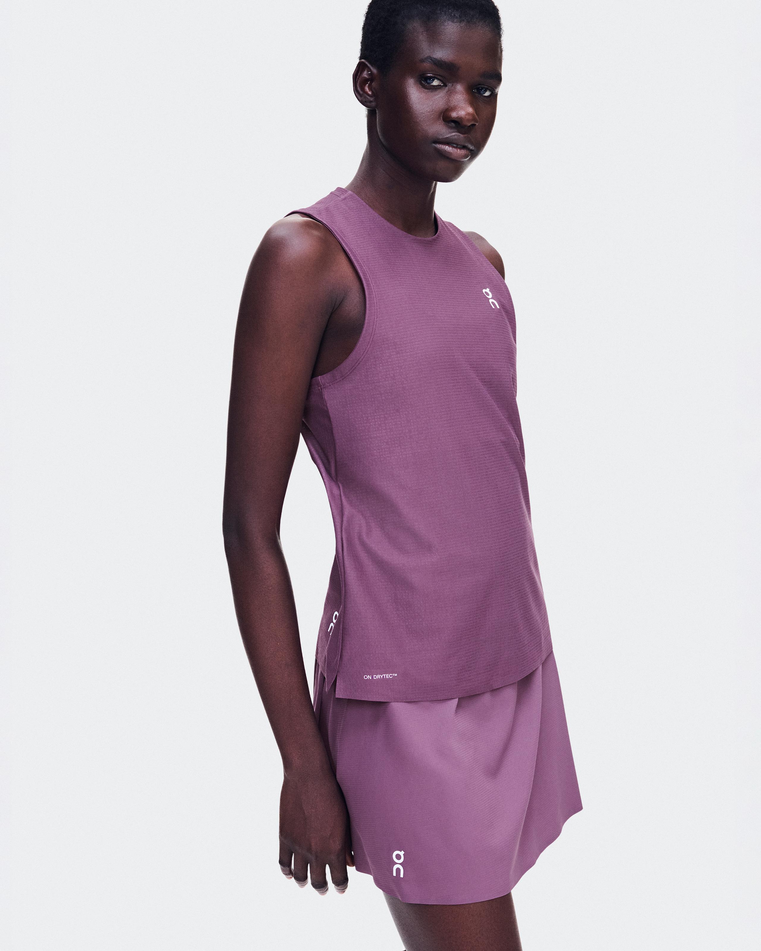 Женская теннисная юбка On Court Skirt Pleated, Cassis — фото 5