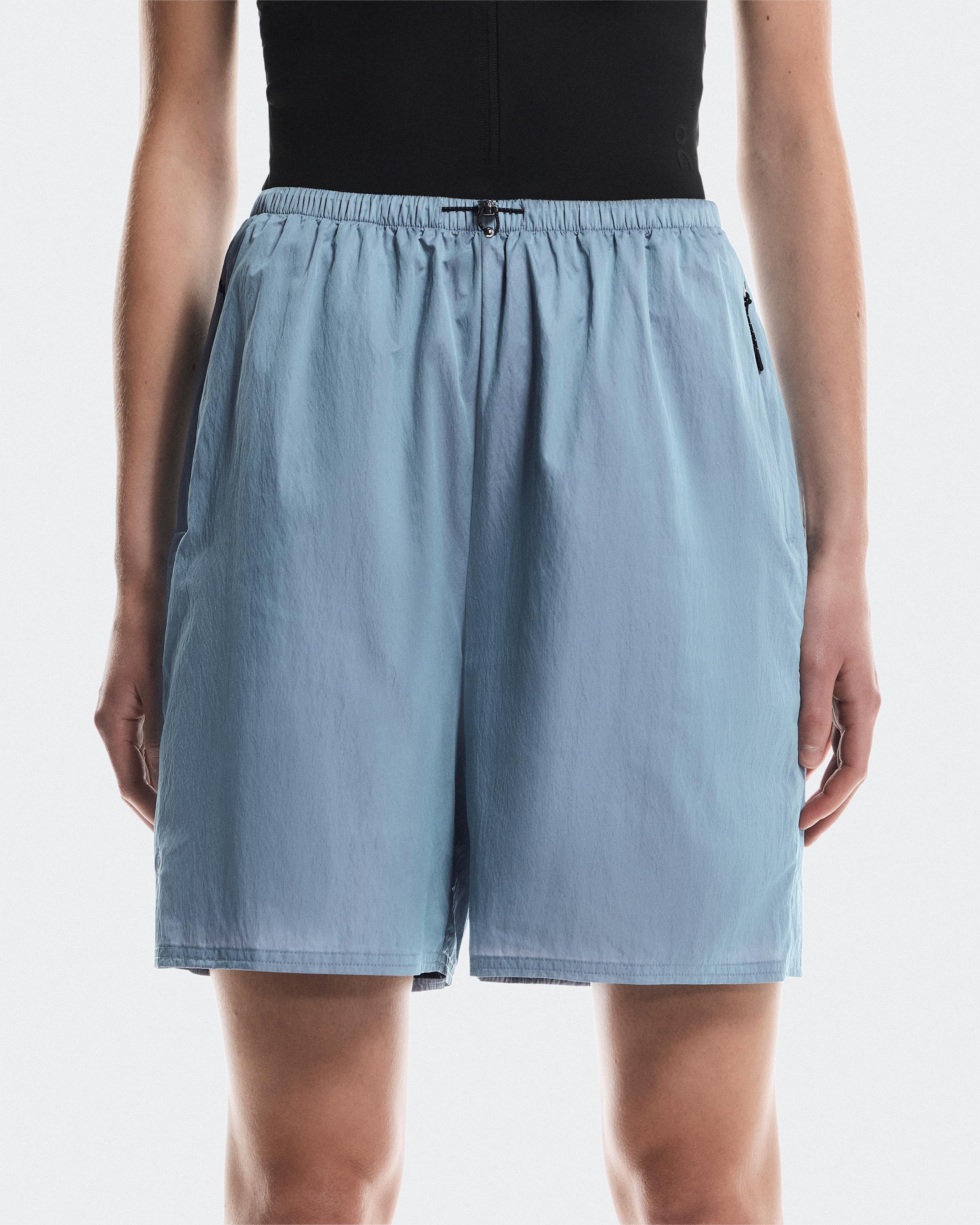 Женские шорты On Track Shorts, Arctic / Pink — фото 5