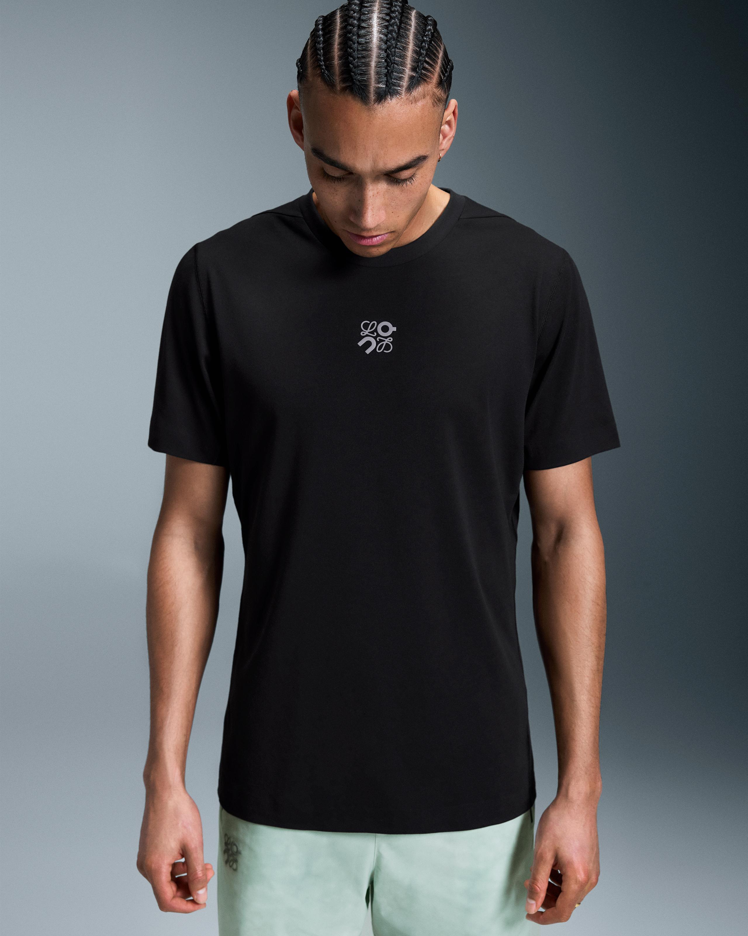 Футболка мужская On Active T-Shirt LOEWE, цвет чёрный (Black) — фото 3