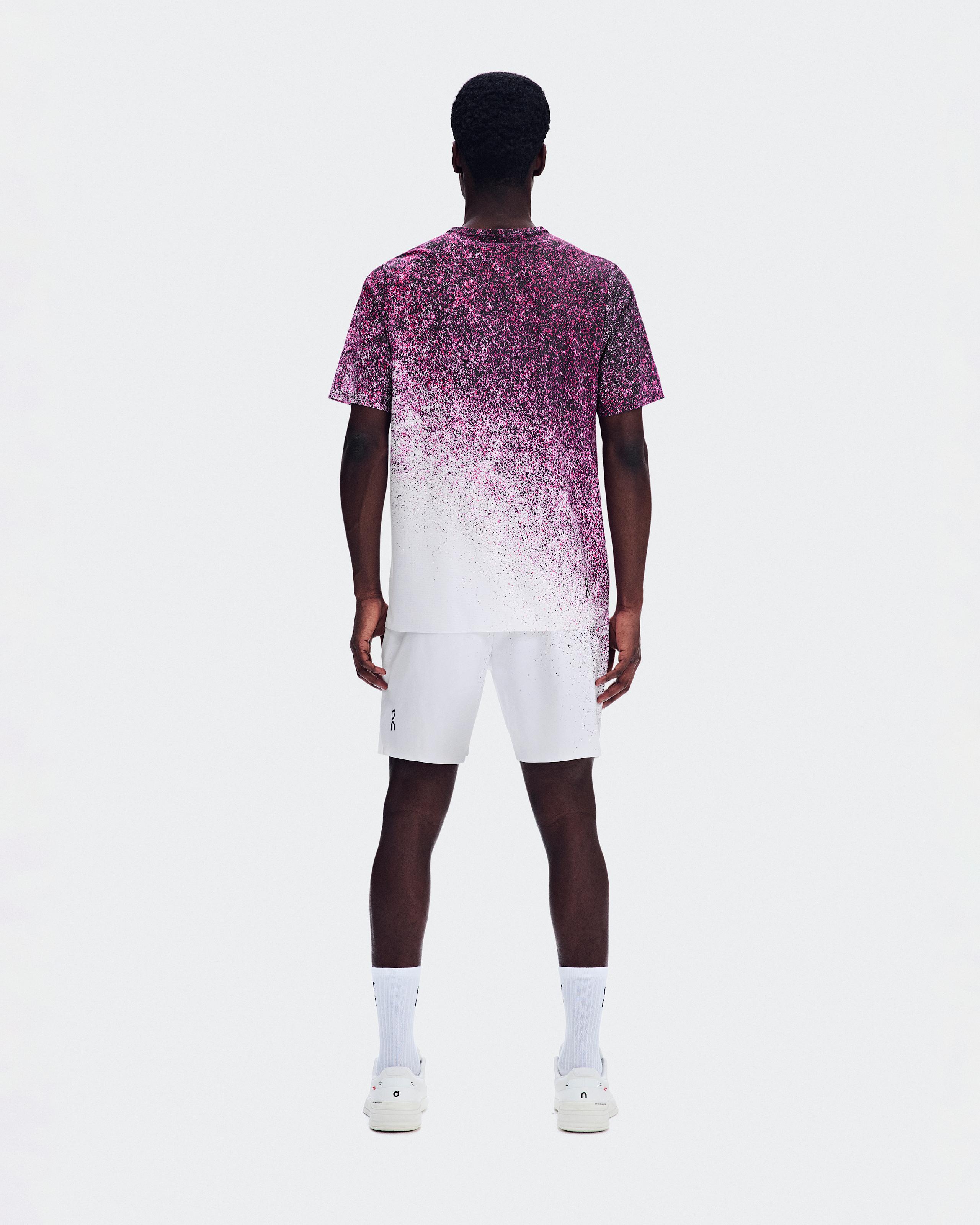 Мужская футболка On Court-T Fade, Nebula / White — фото 3