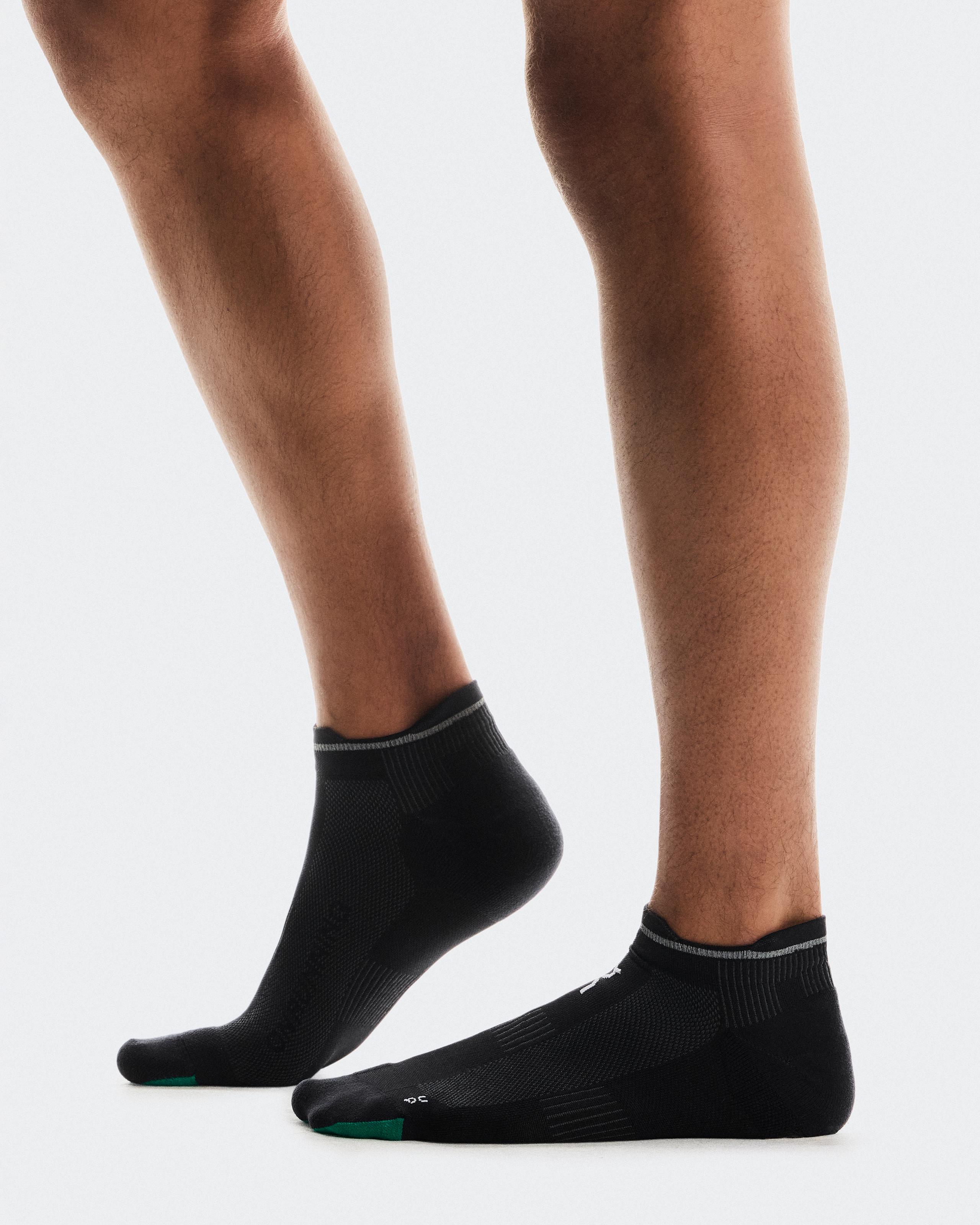 Носки Elite Run Sock Low, чёрные — фото 2