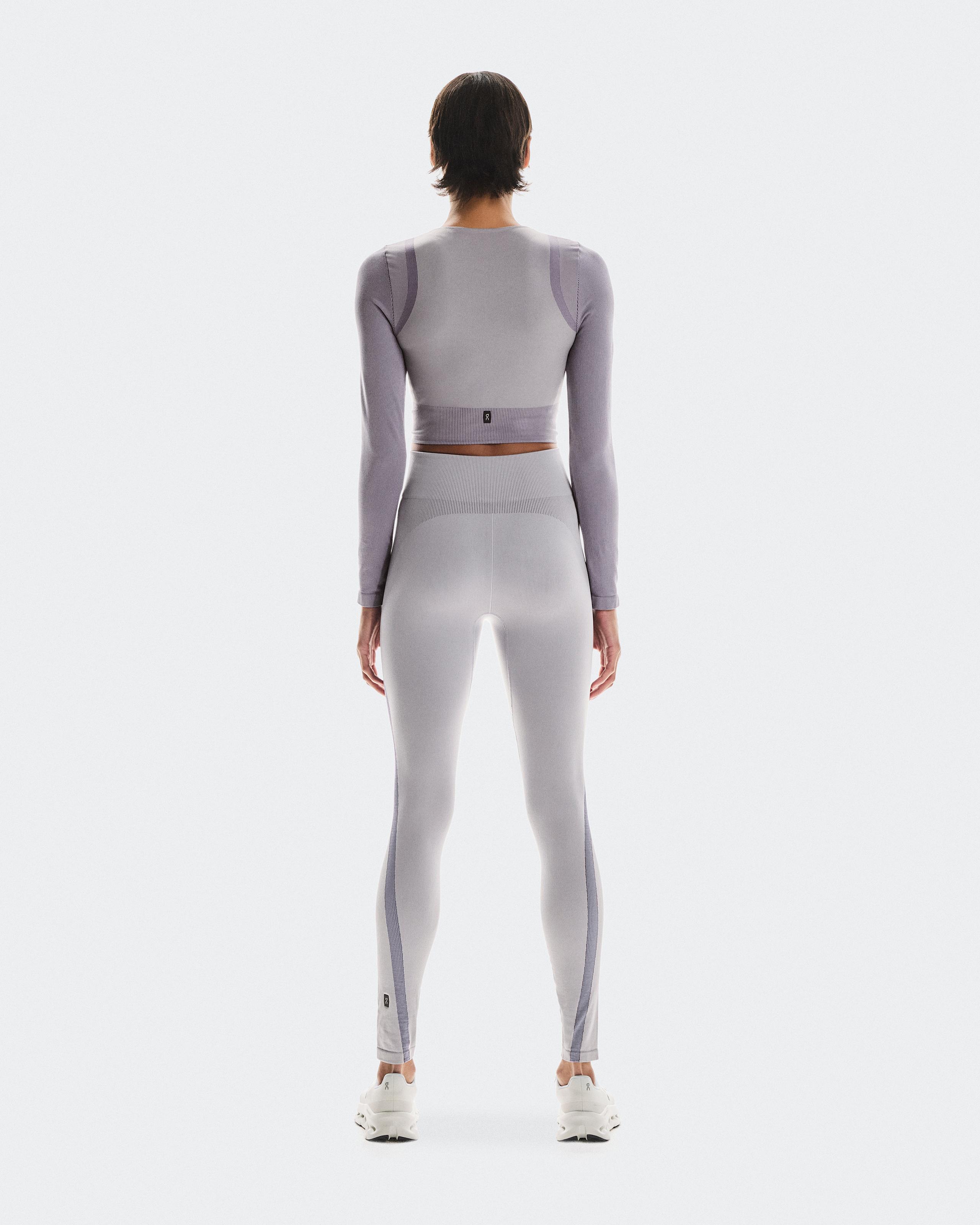 Женские тайтсы On Studio Knit Tights, Lilac / Cosmos — фото 2