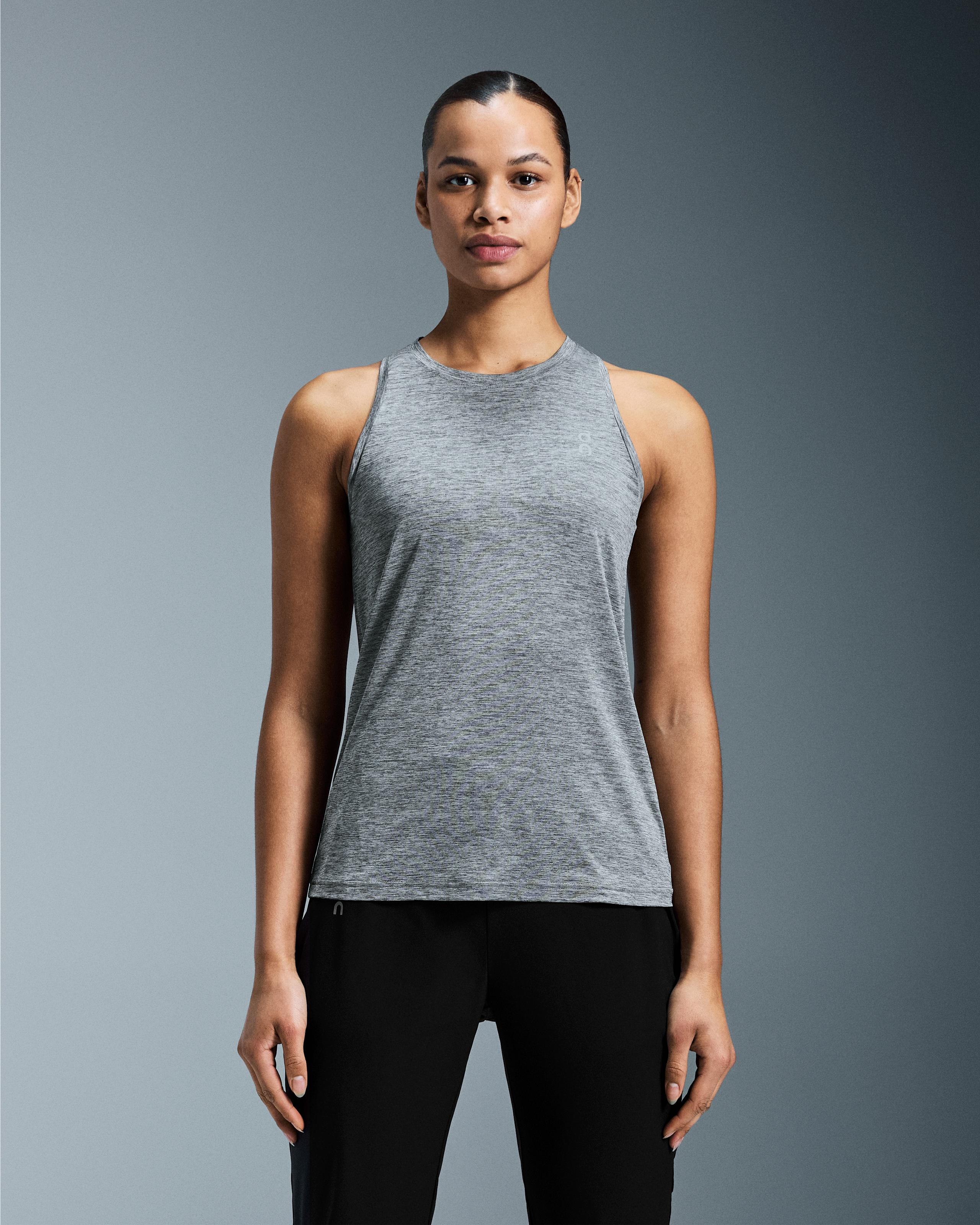 Женская майка On Core Tank, Heather Gray — фото 3