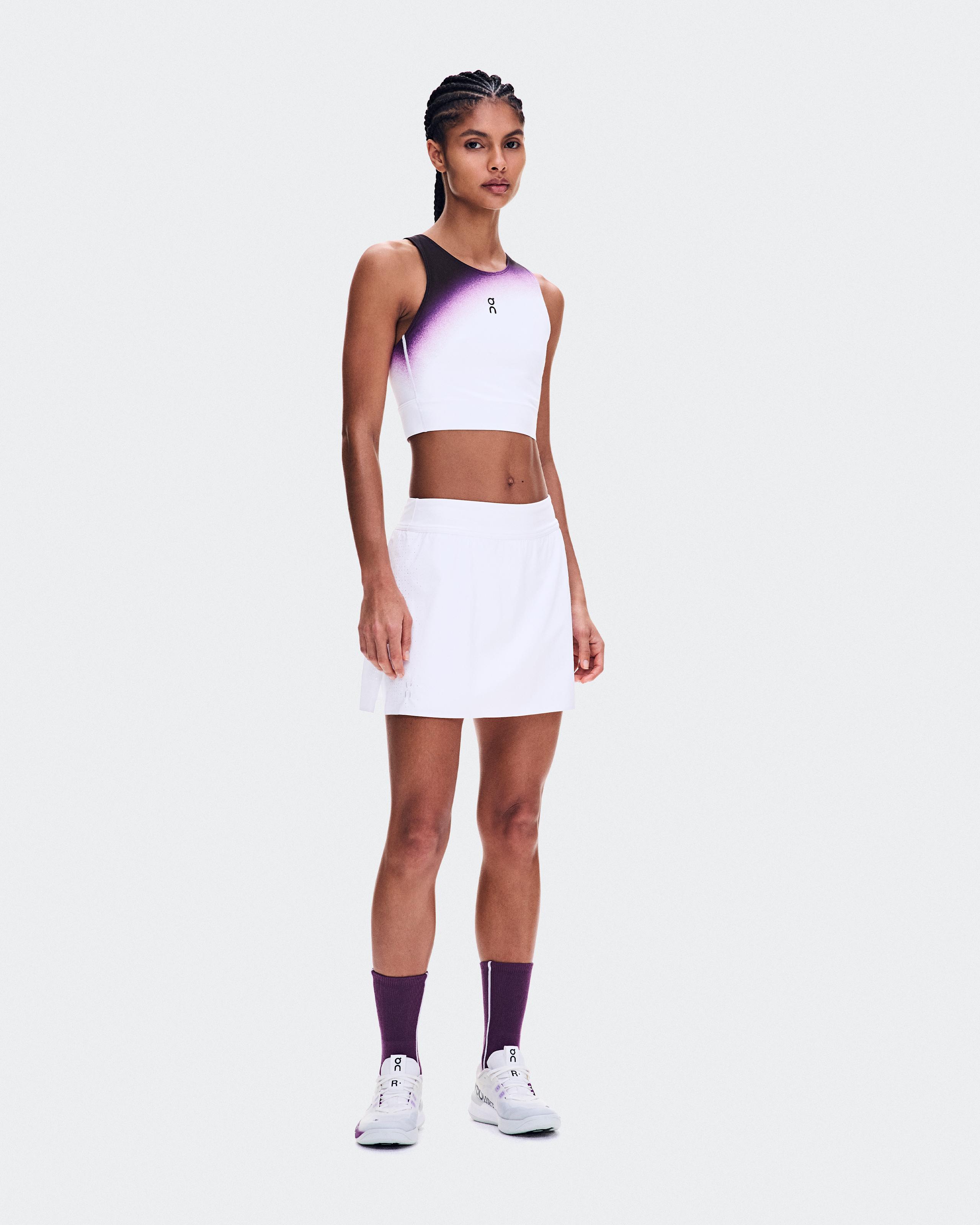Court Crop Top Swing White | Cassis