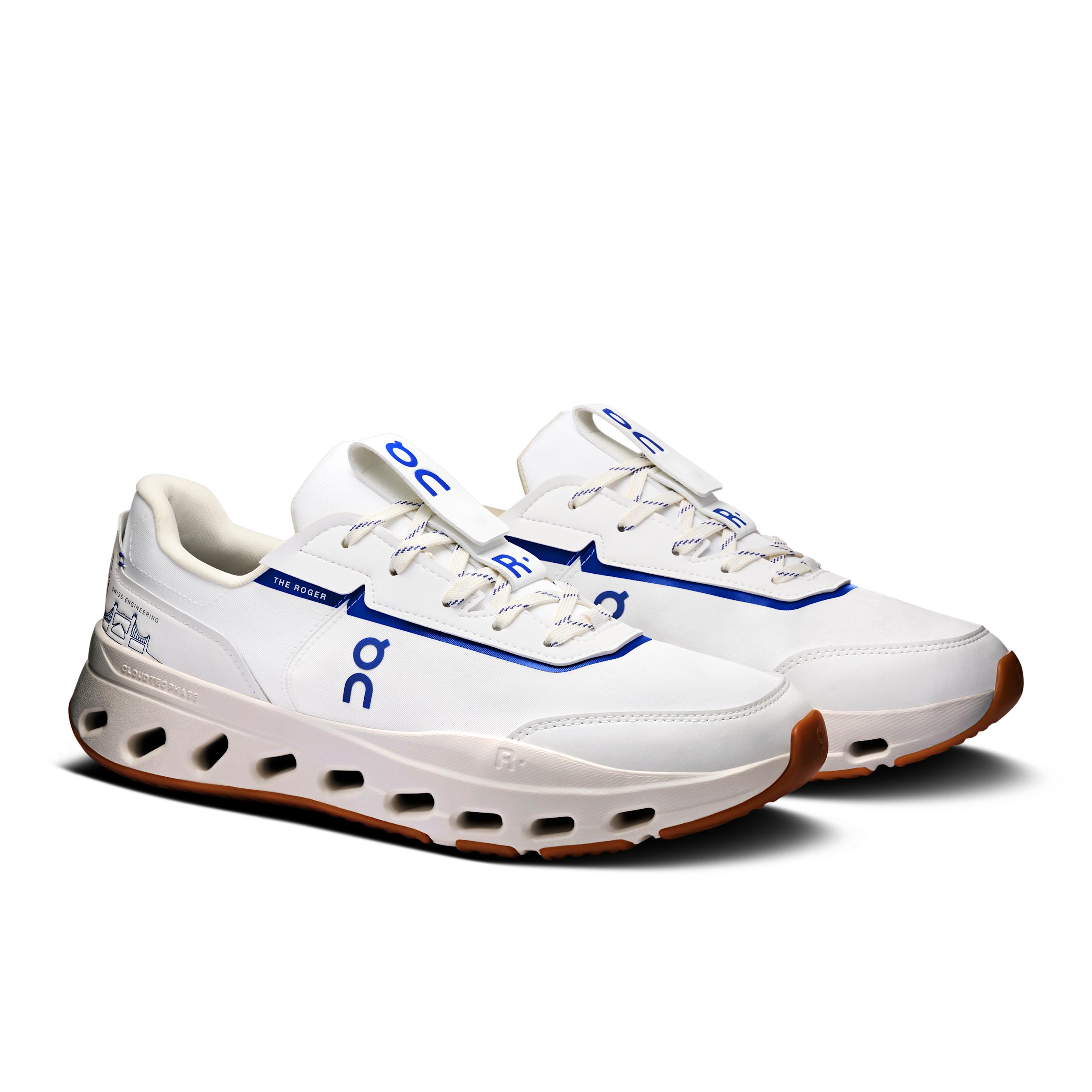 Мужские кроссовки On THE ROGER Wildcard LC, White / Indigo — фото 6