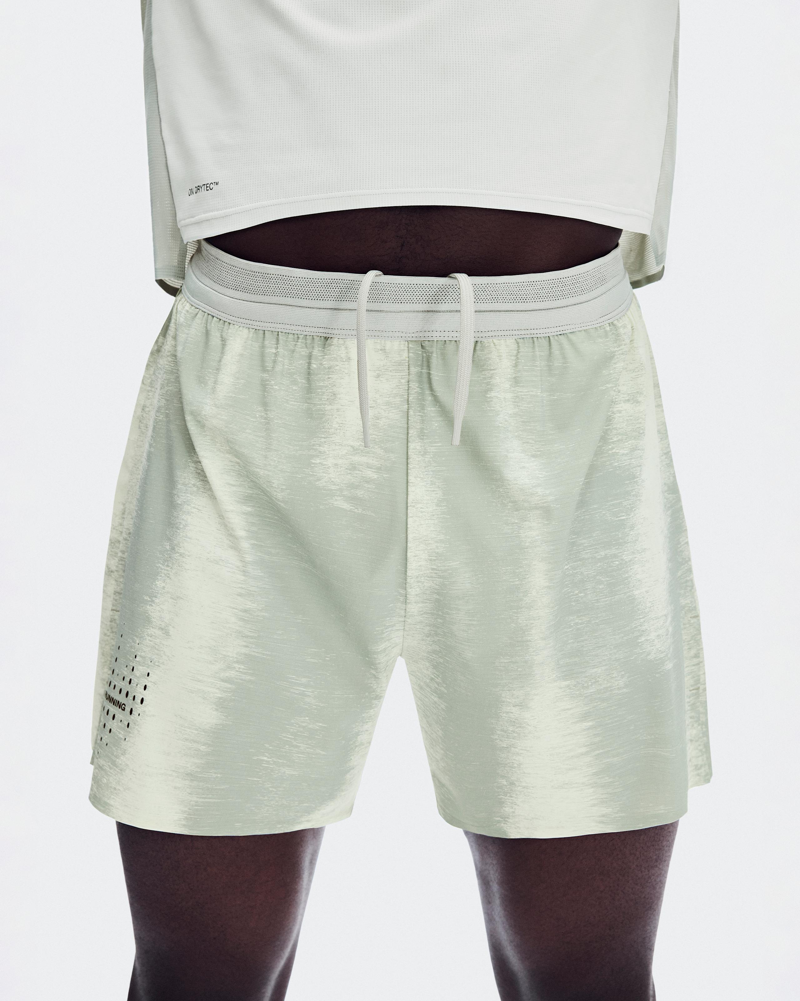 Мужские шорты On Performance Shorts Terra, Seedling / Tin — фото 4
