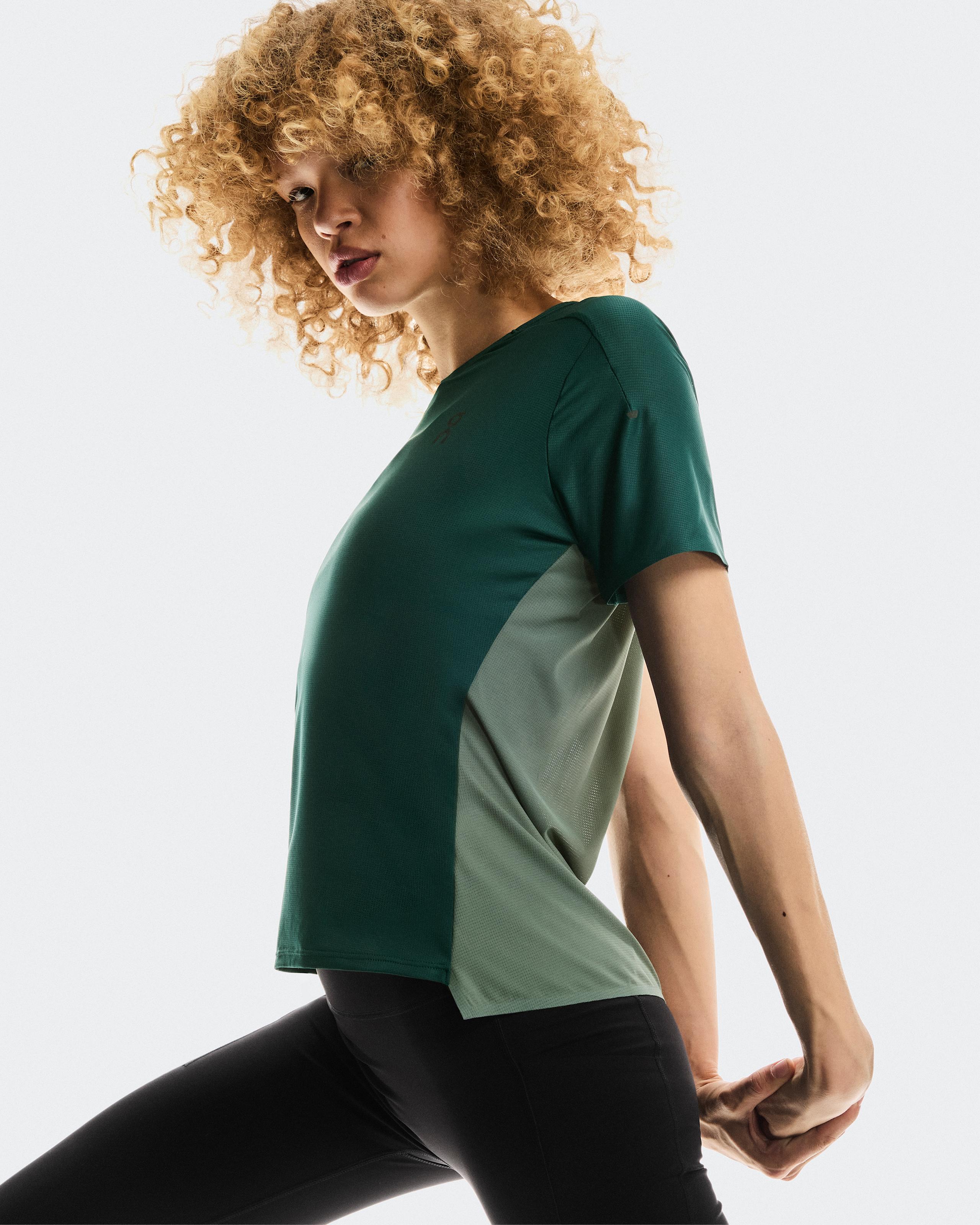 Женская футболка On Performance-T, Spirulina/Olive — фото 4