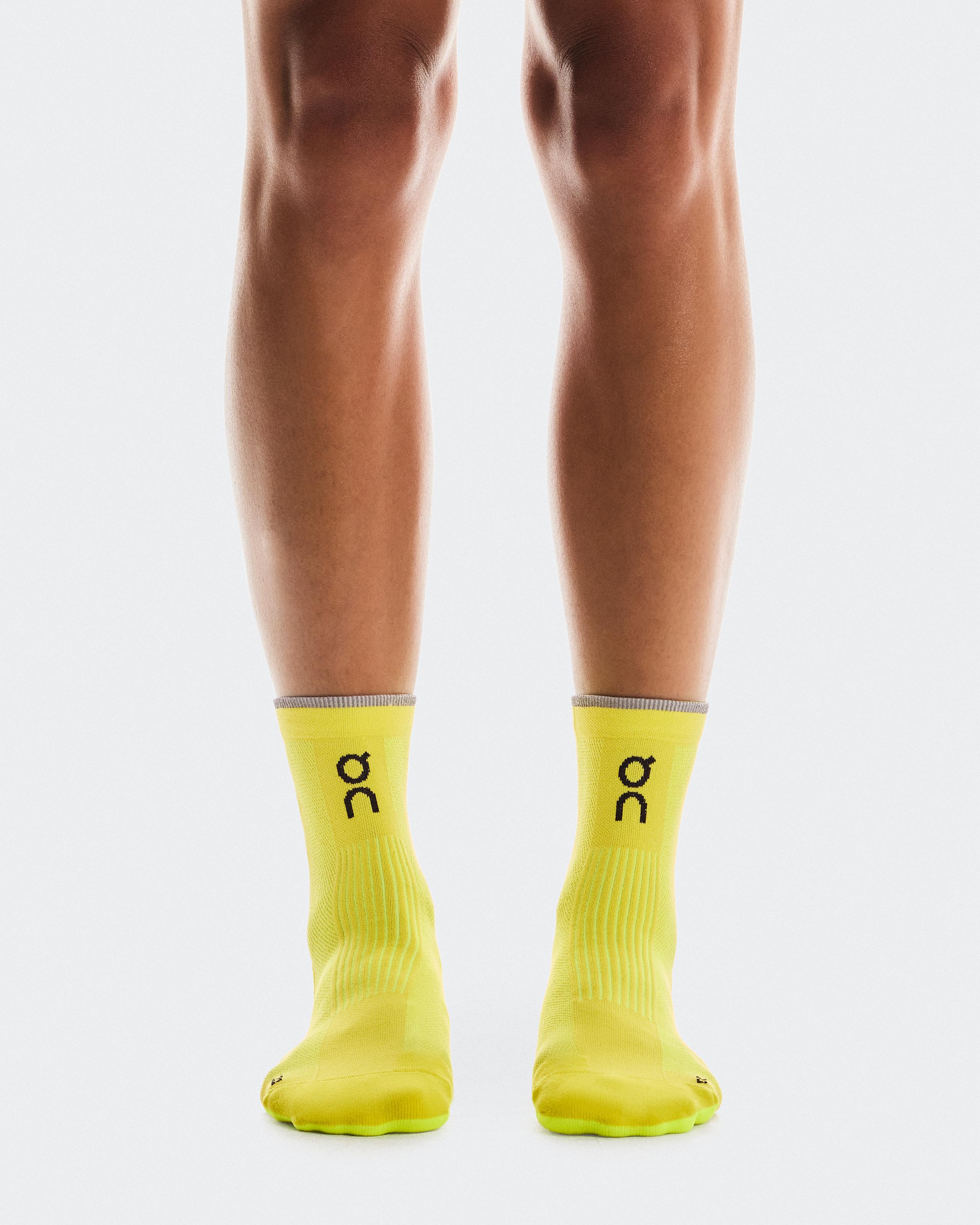 Elite Run Sock Mid Lime