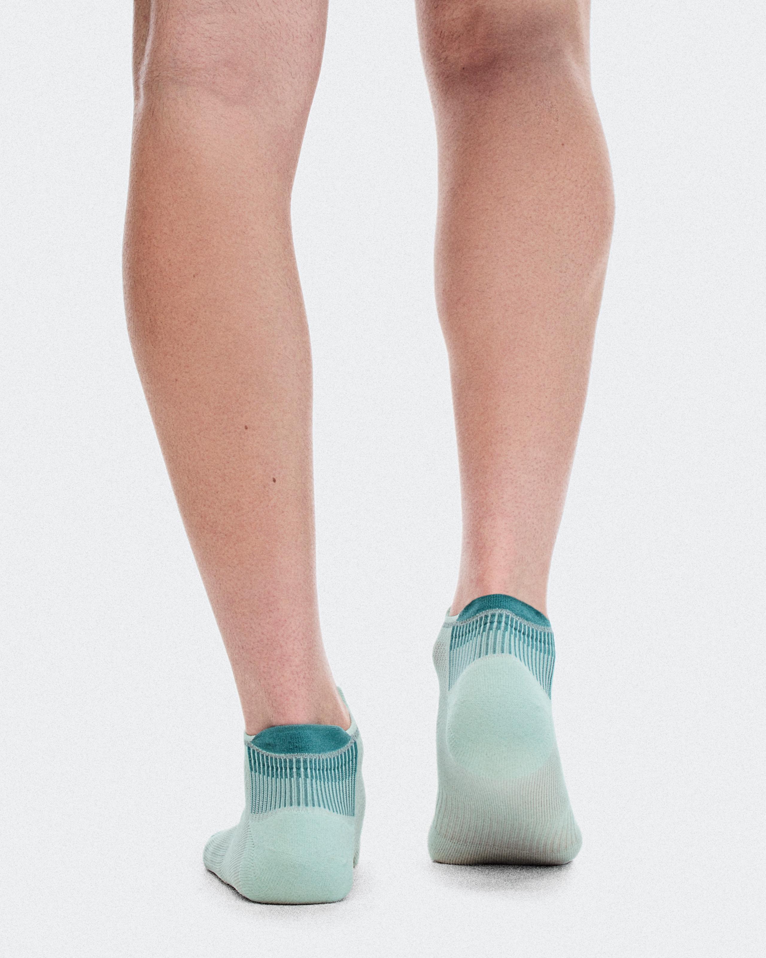 Носки On Performance Run Sock Low, Flurry / Storm — фото 3