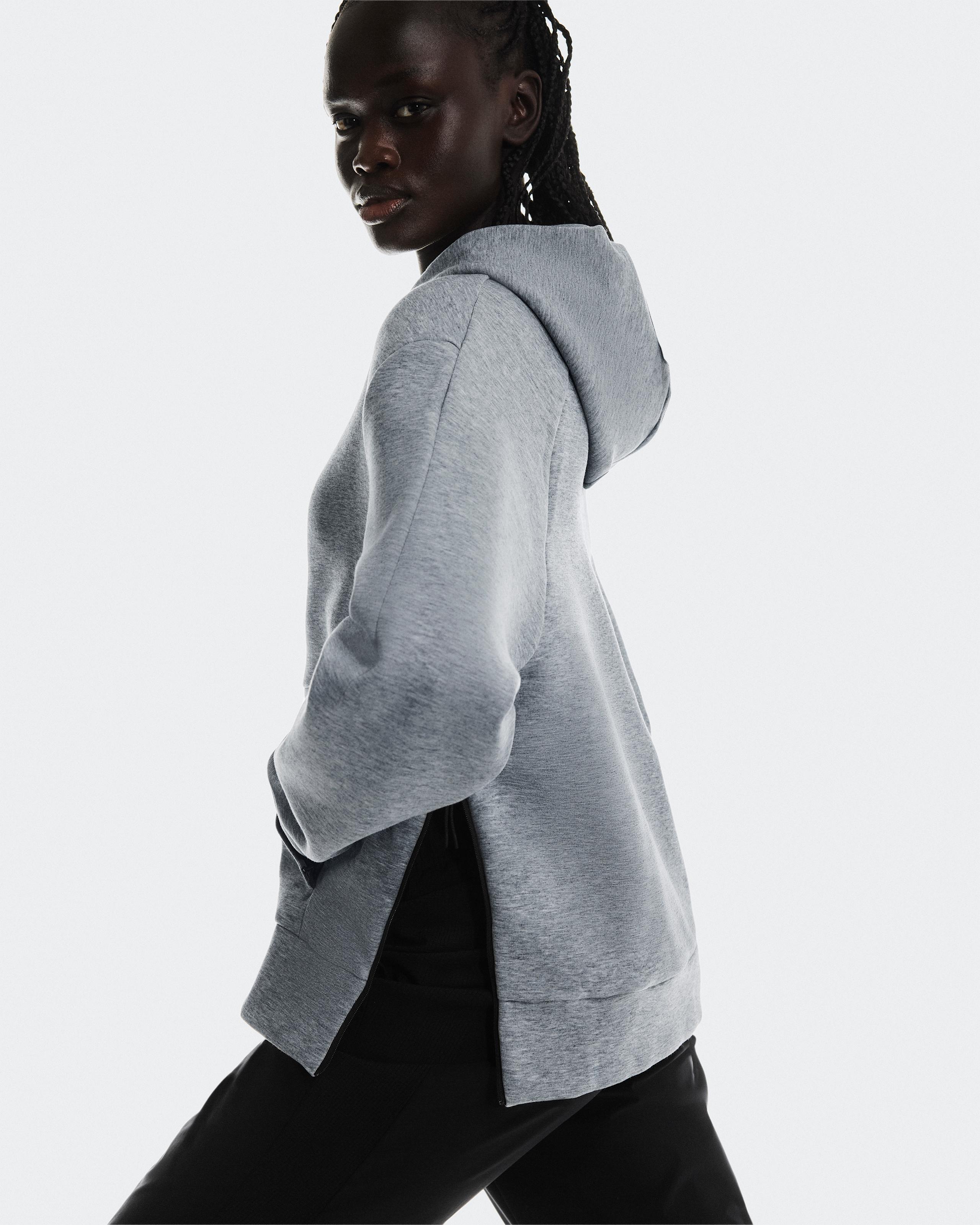 Женское худи On Focus Tech Hoodie, Basalt — фото 4