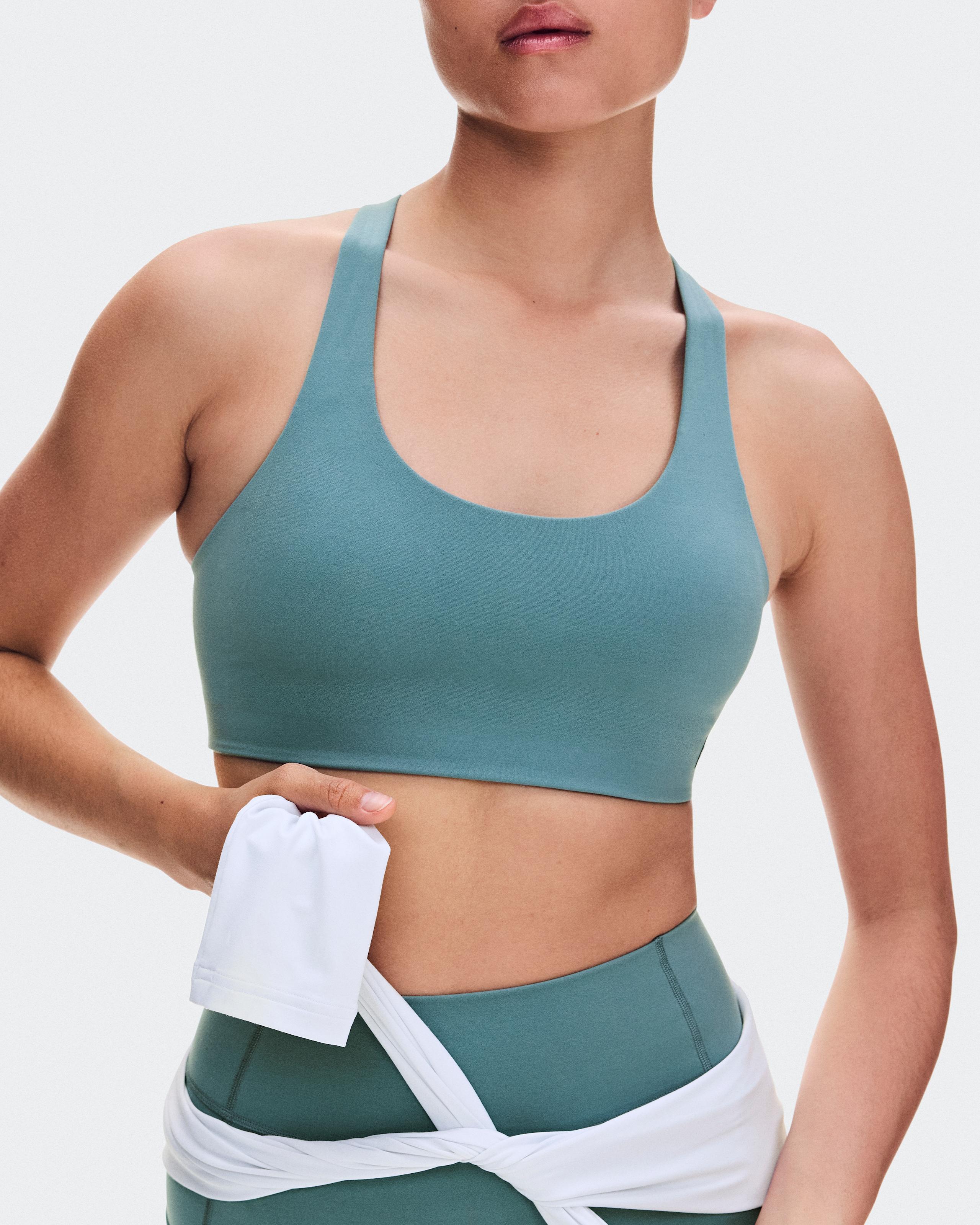 Бра On Studio Racerback Bra женское, агавово-зелёное — фото 5