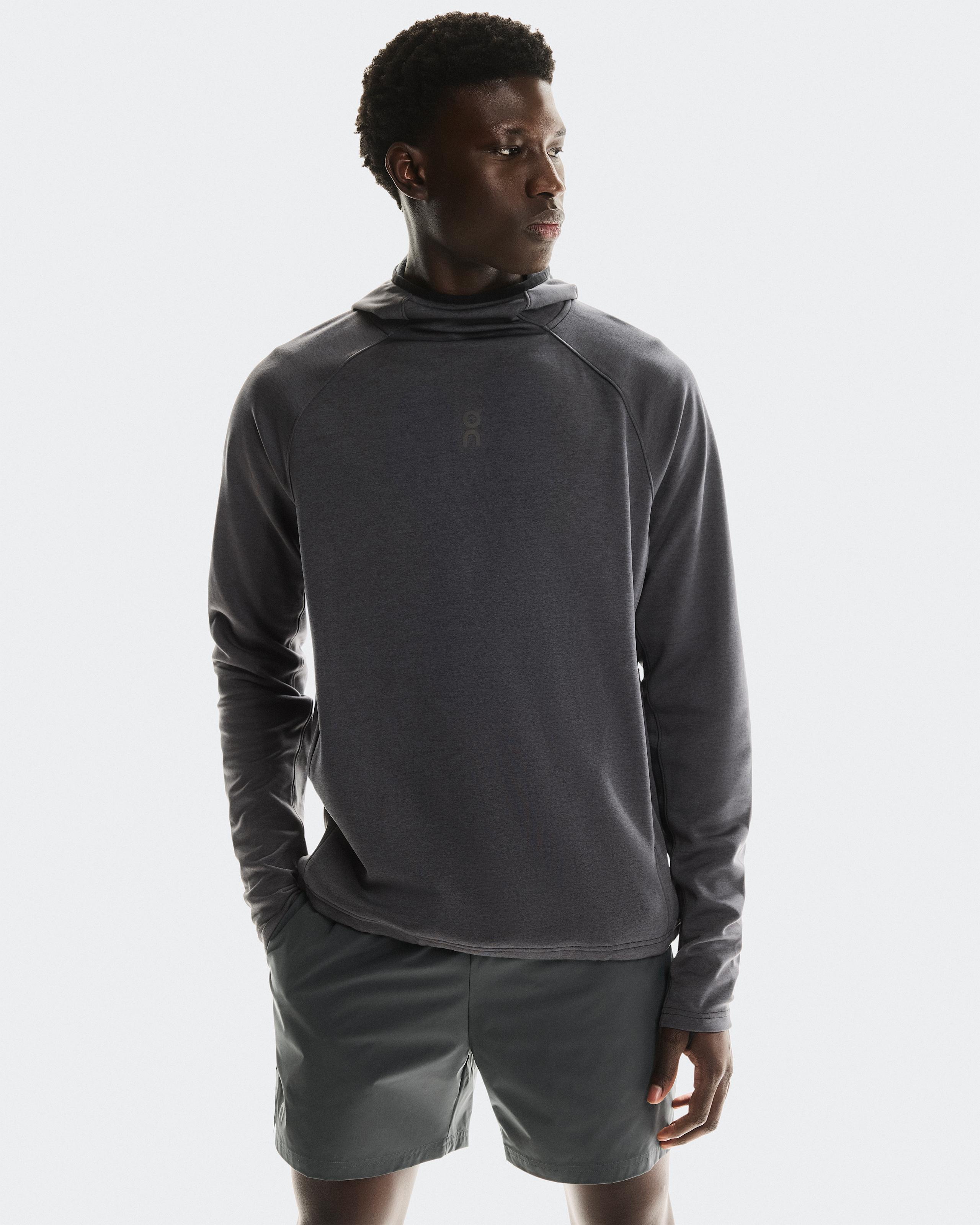 Мужское худи On Trek Hoodie, Graphite — фото 3