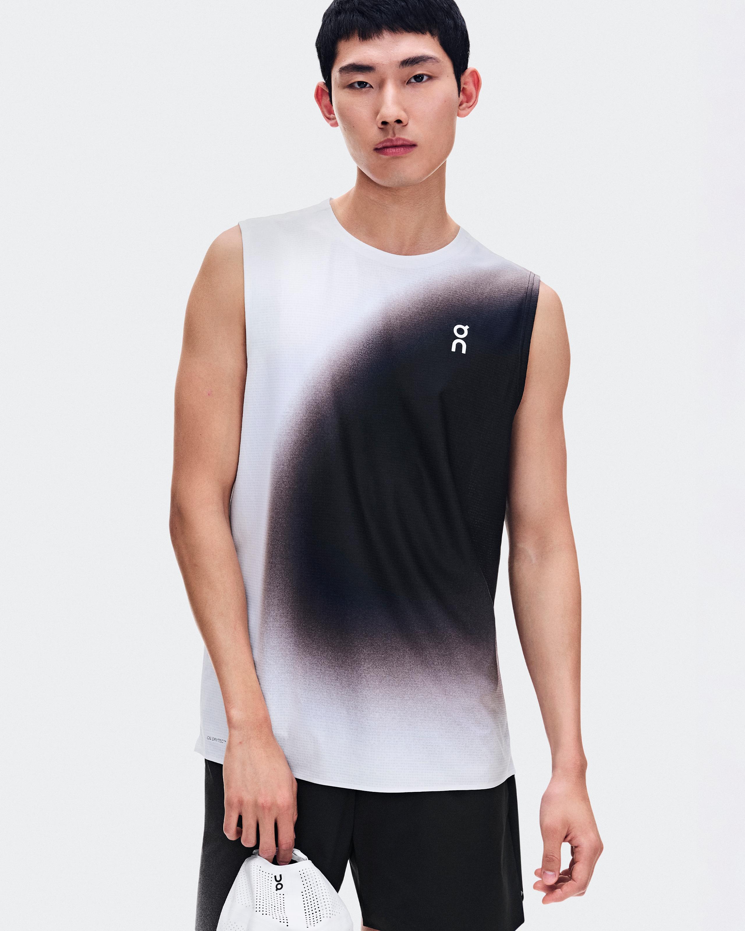 Майка On Court Tank Swing, White / Mulberry — фото 2