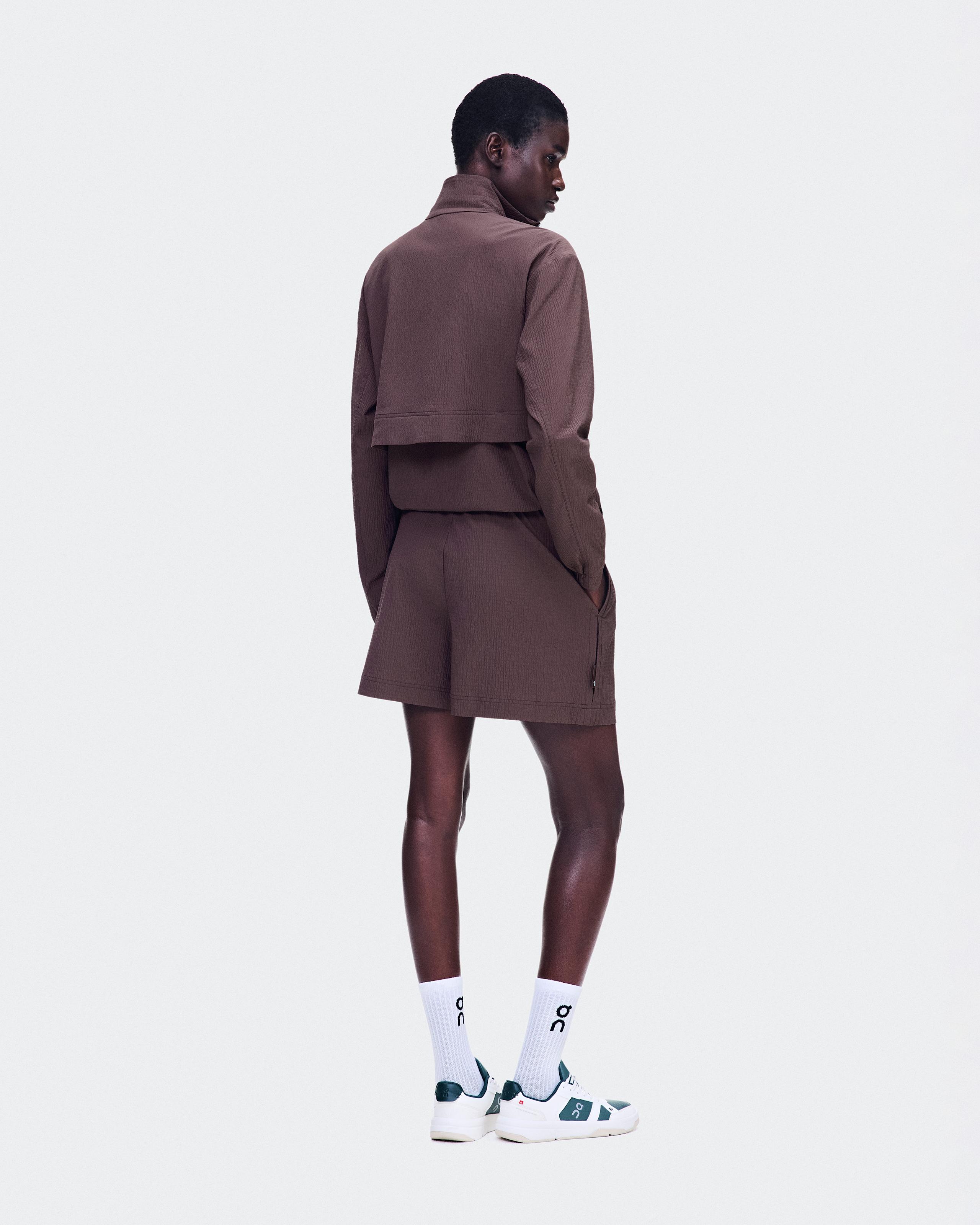 Женская толстовка On Courtside 1/2 Zip Eaze, Mulberry — фото 3