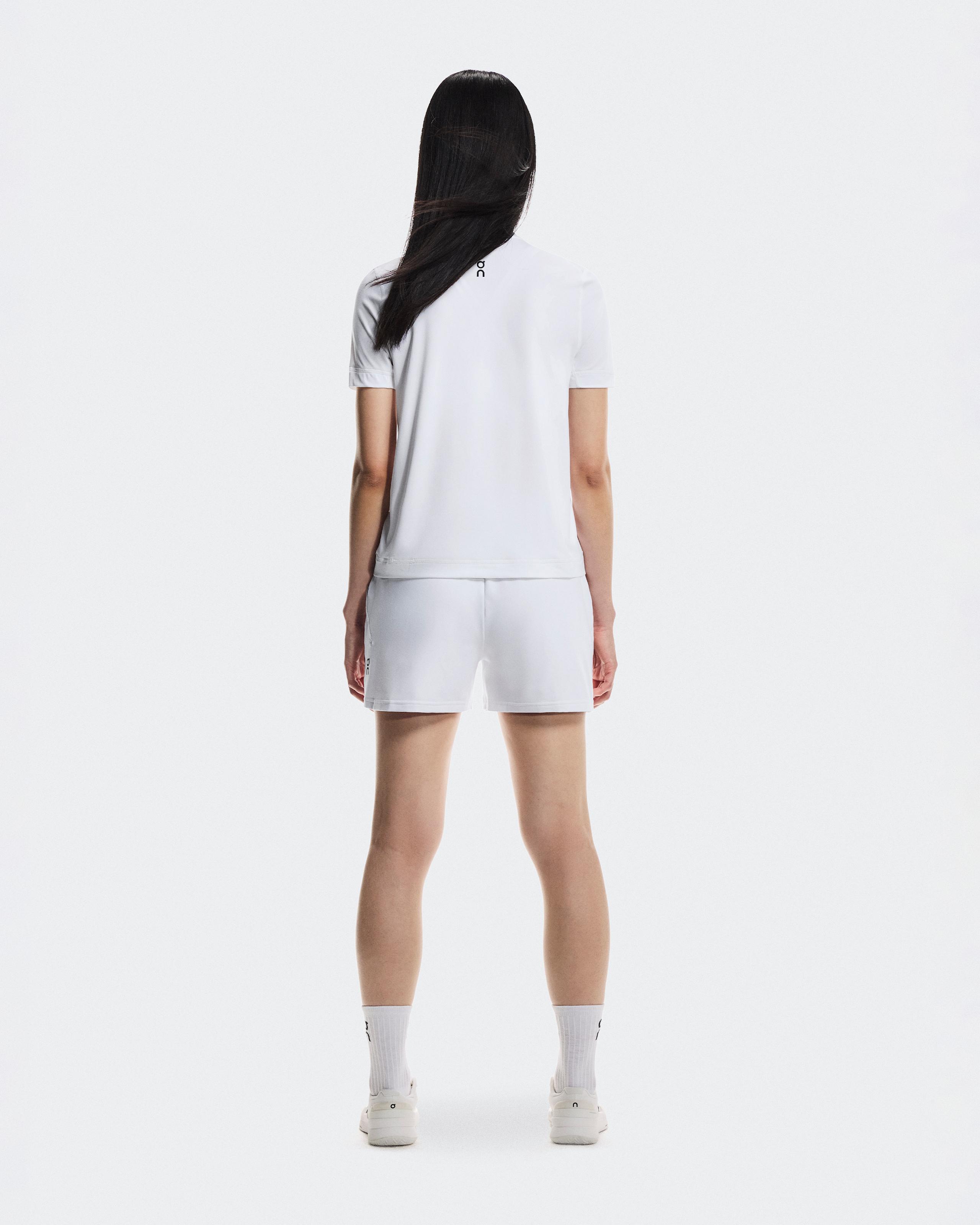 Женские шорты On Courtside Shorts, White — фото 2