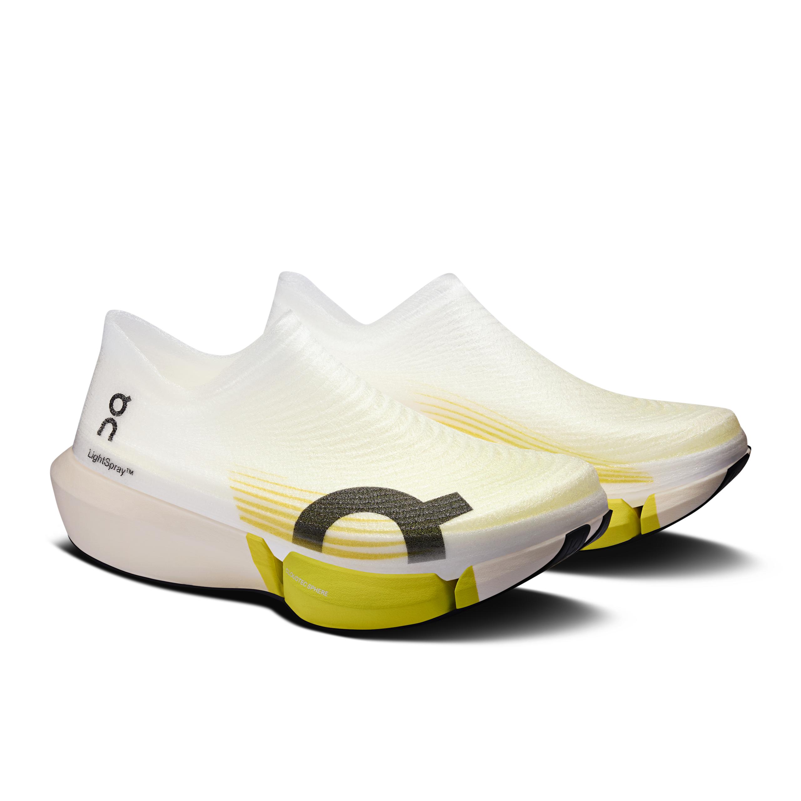 Кроссовки On LightSpray Cloudboom Strike 2, White / Lime — фото 6