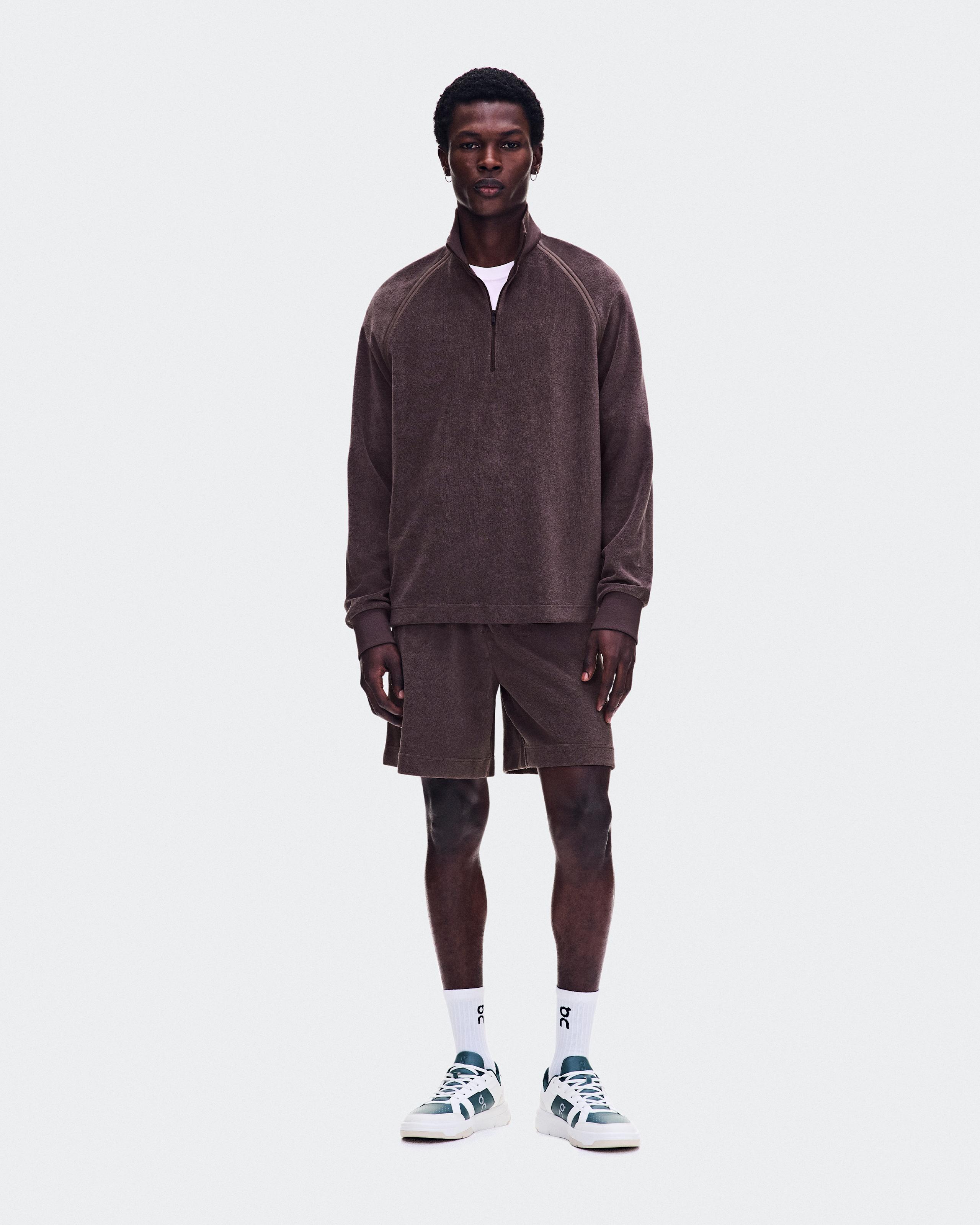Courtside Pullover Terry Mulberry