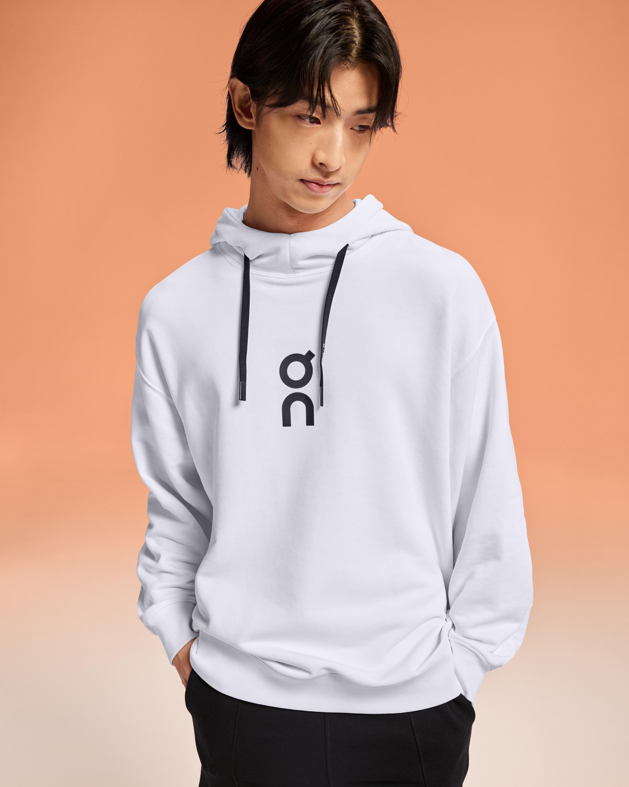 Мужское худи On Club Hoodie, White — фото 2