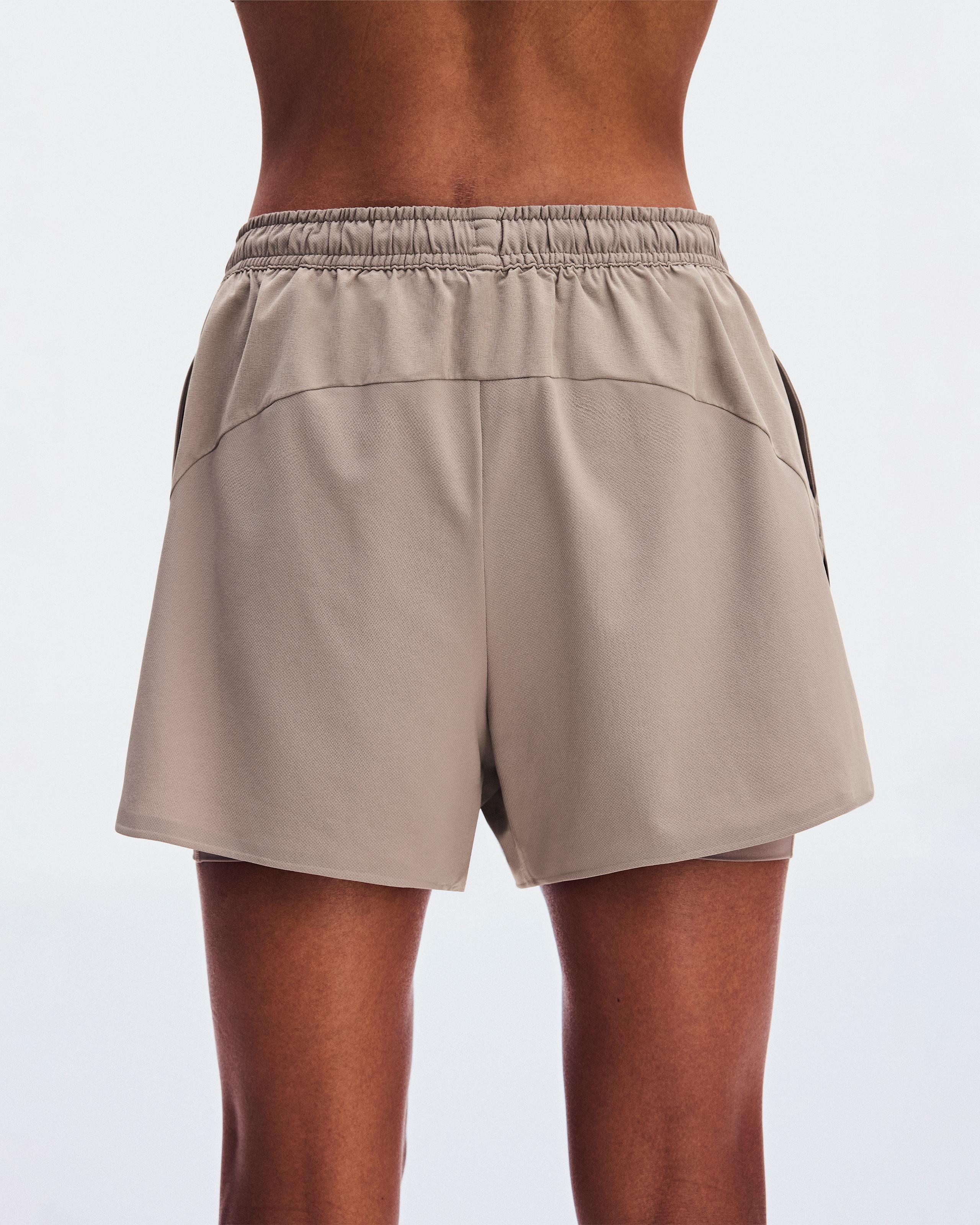 Женские шорты On Train 2-in-1 Shorts, Clay — фото 6