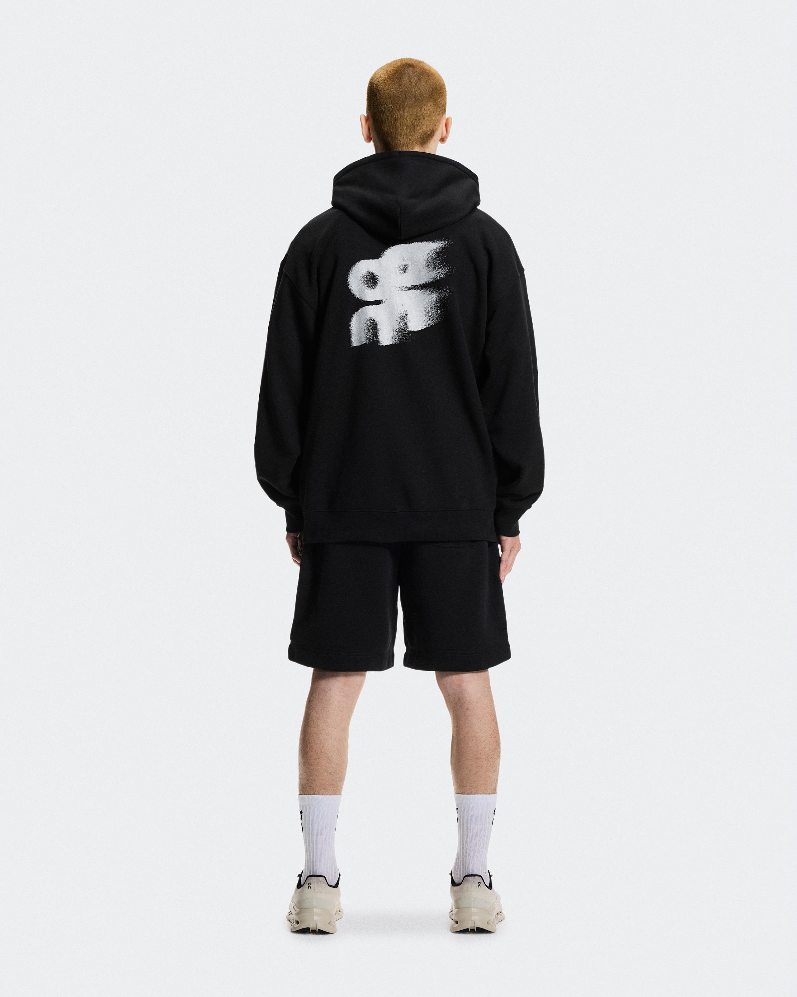 Мужская худи On Club Hoodie Avant, Black — фото 2