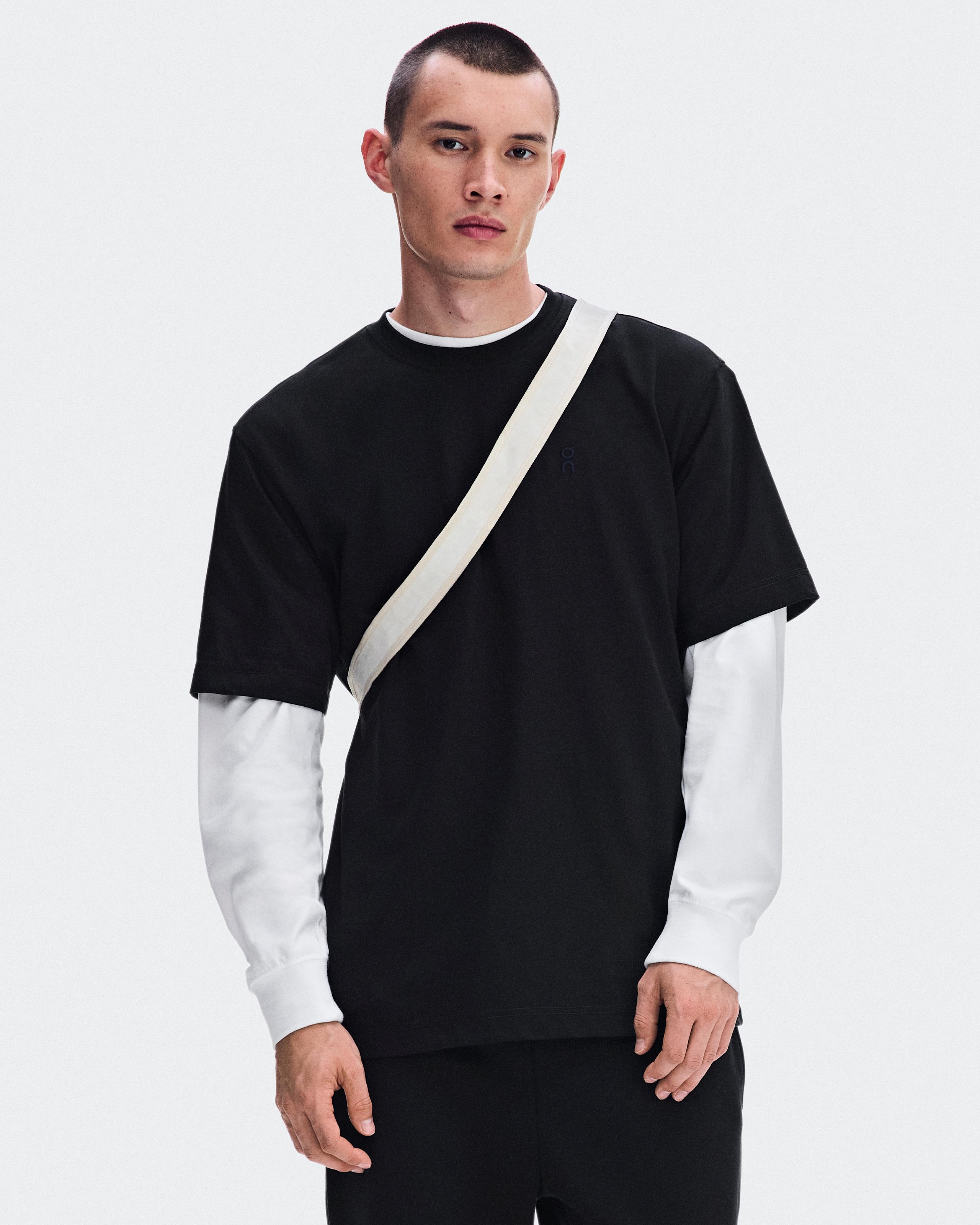 Мужская футболка On Club Collective-T Runner, Black — фото 6