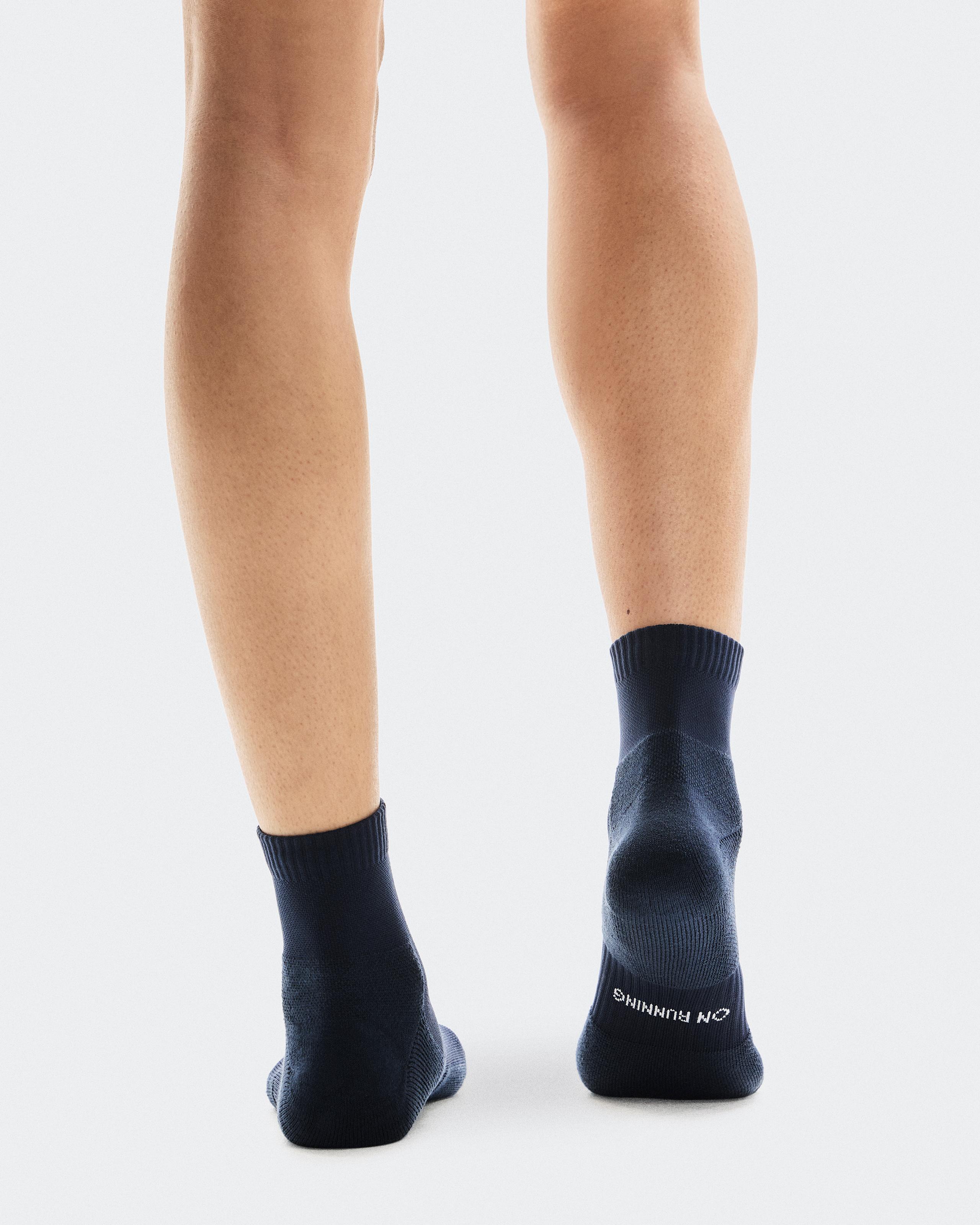 Носки Core Run Sock Mid 2P, тёмно-синие — фото 3