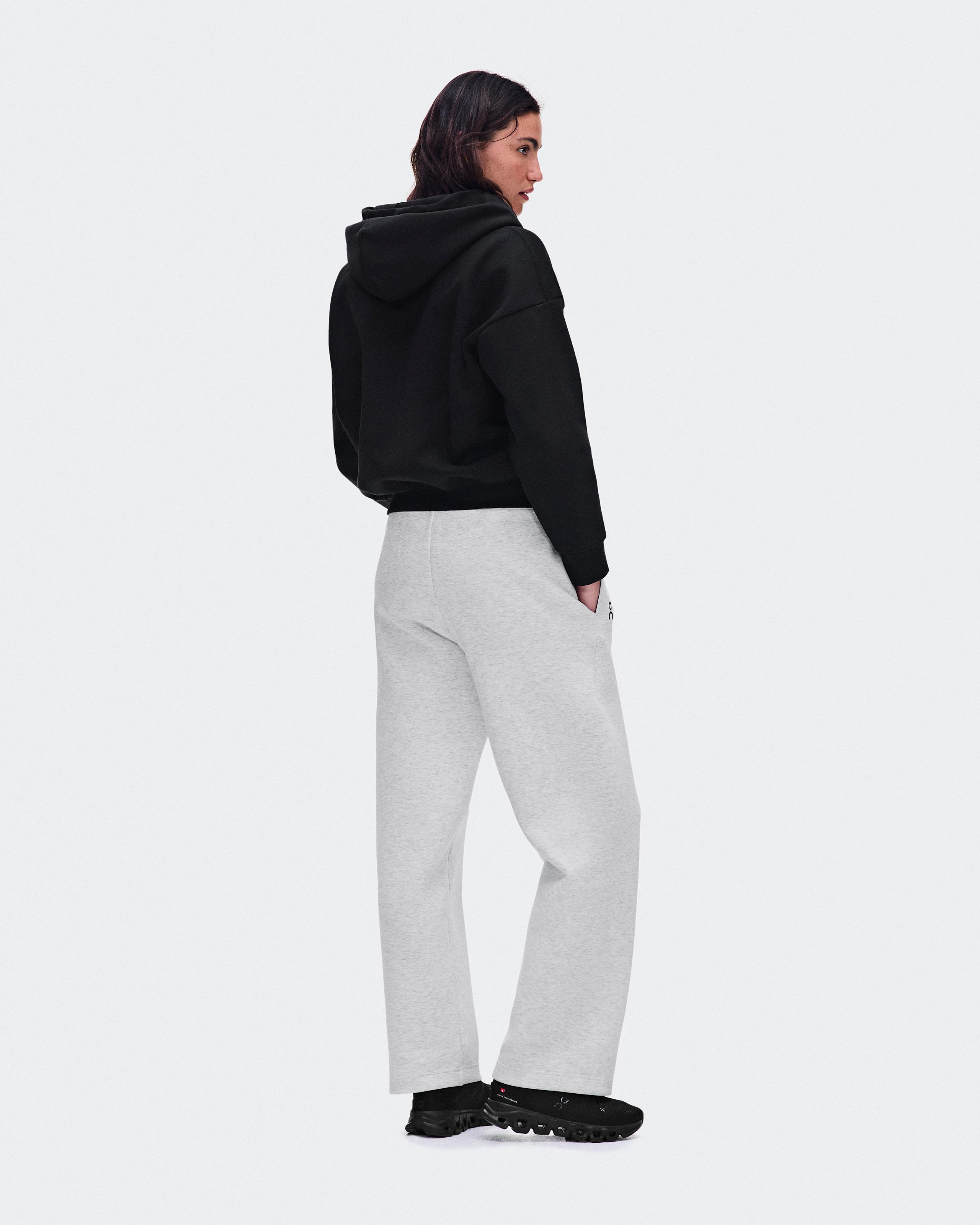 Брюки On Focus Tech Sweatpants женские, серо-коричневый (Crater) — фото 3