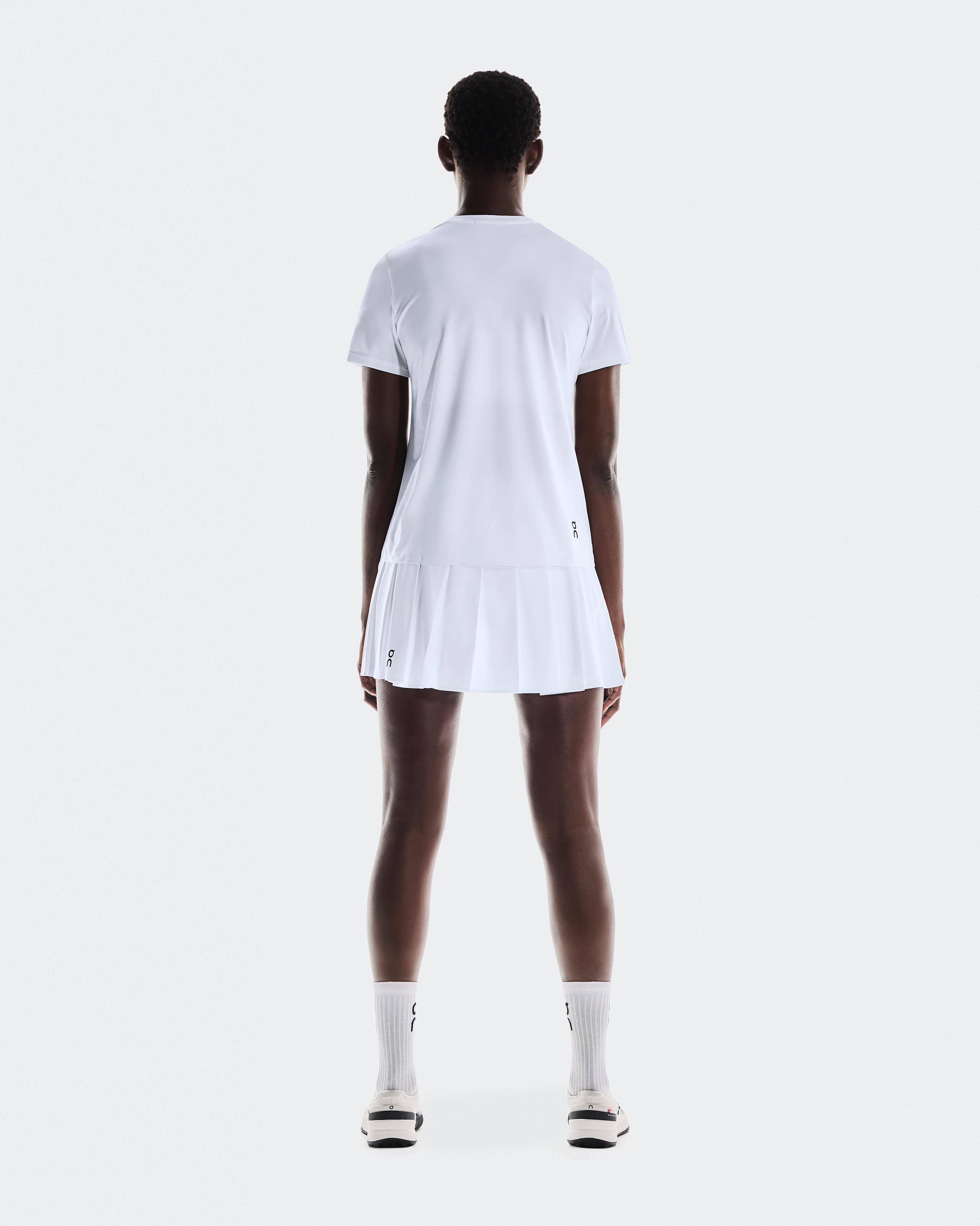 Женская юбка On Court Skirt Pleated, White — фото 2