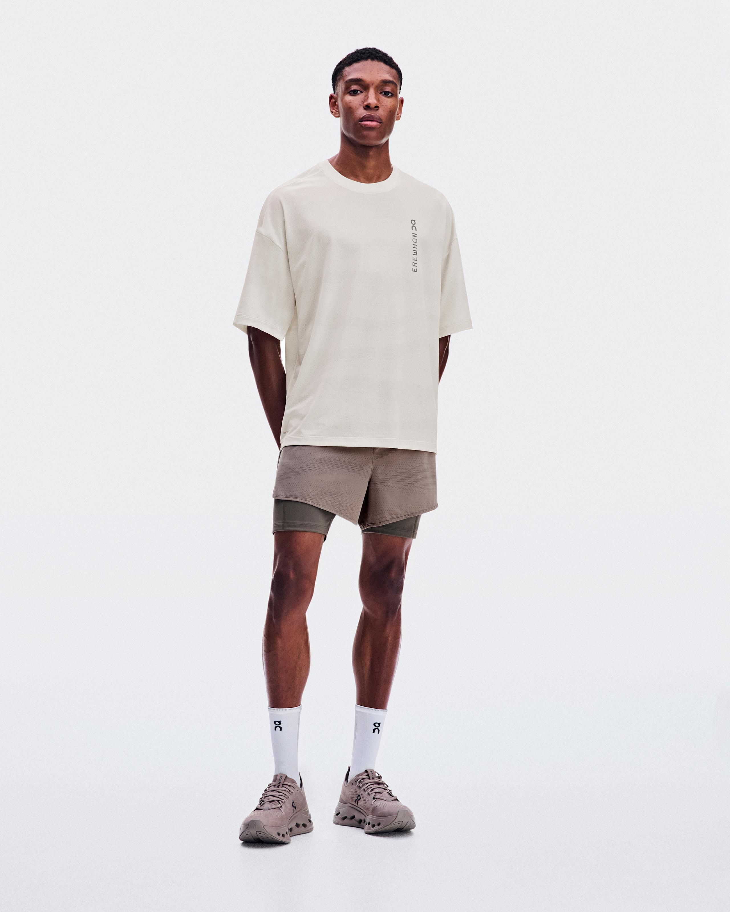 2-in-1 Shorts Erewhon Cinder | Ash