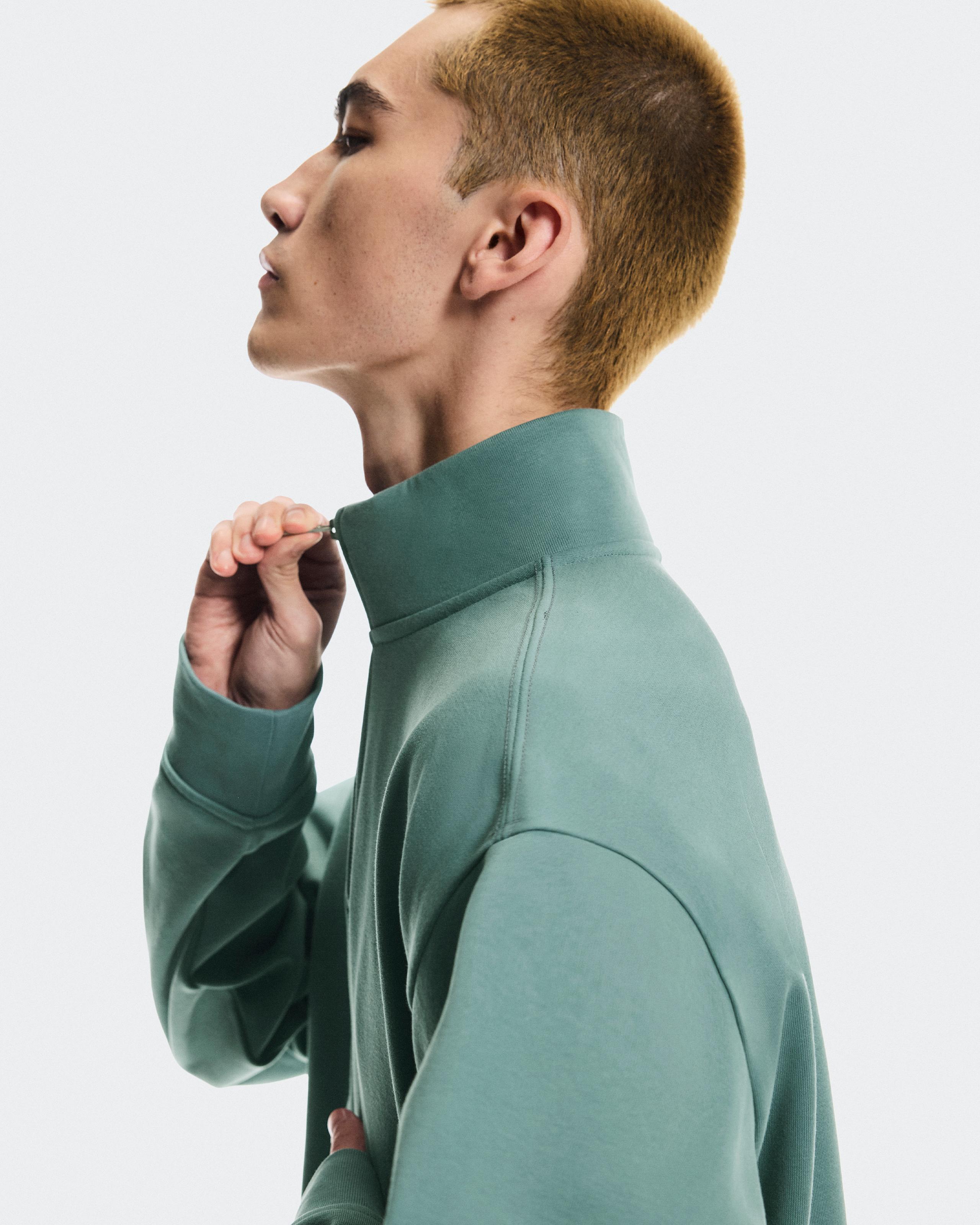 Мужская кофта на молнии On Club Collective 1/4 Zip, Tide — фото 6