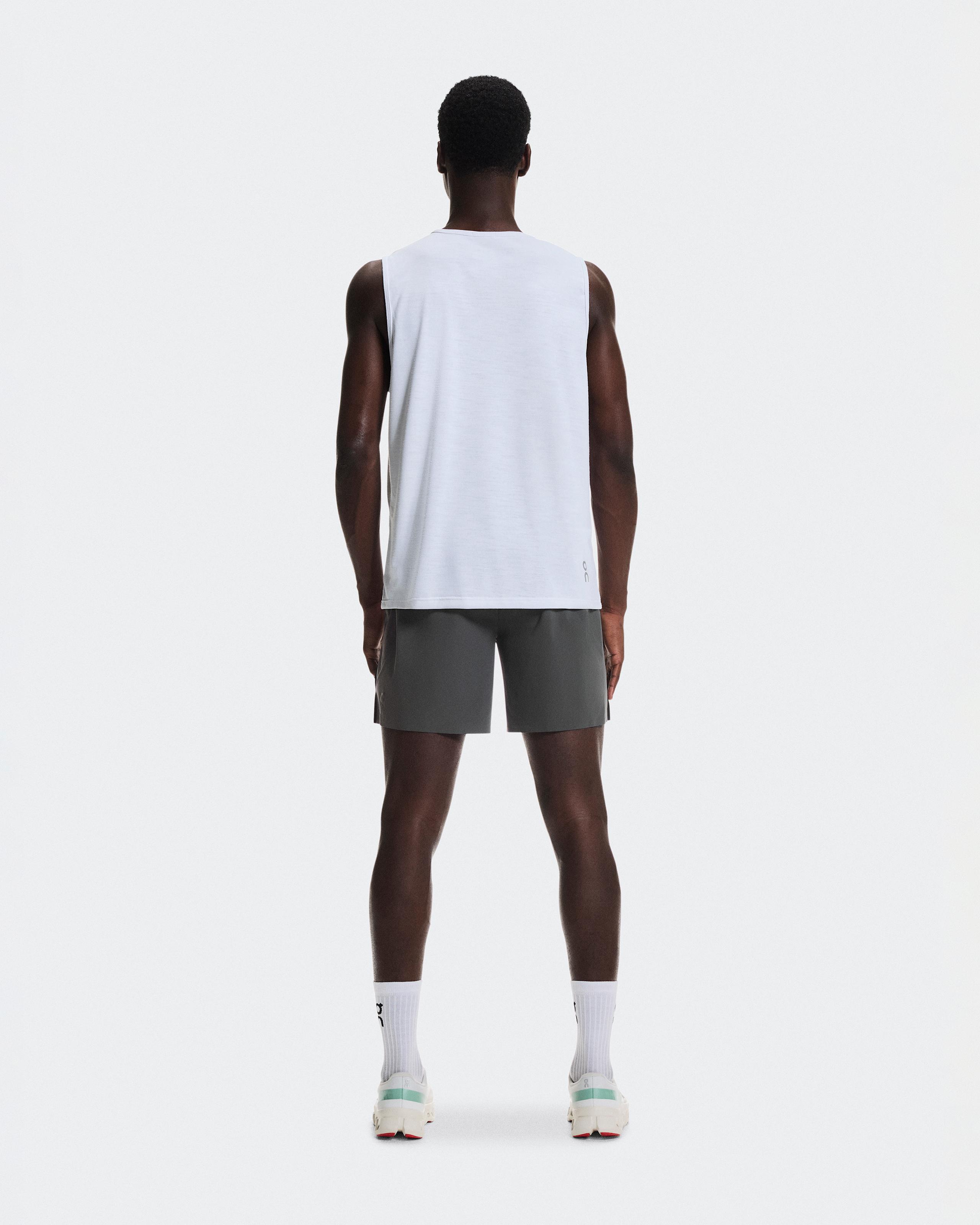 Мужская майка On Run Tank, White — фото 2