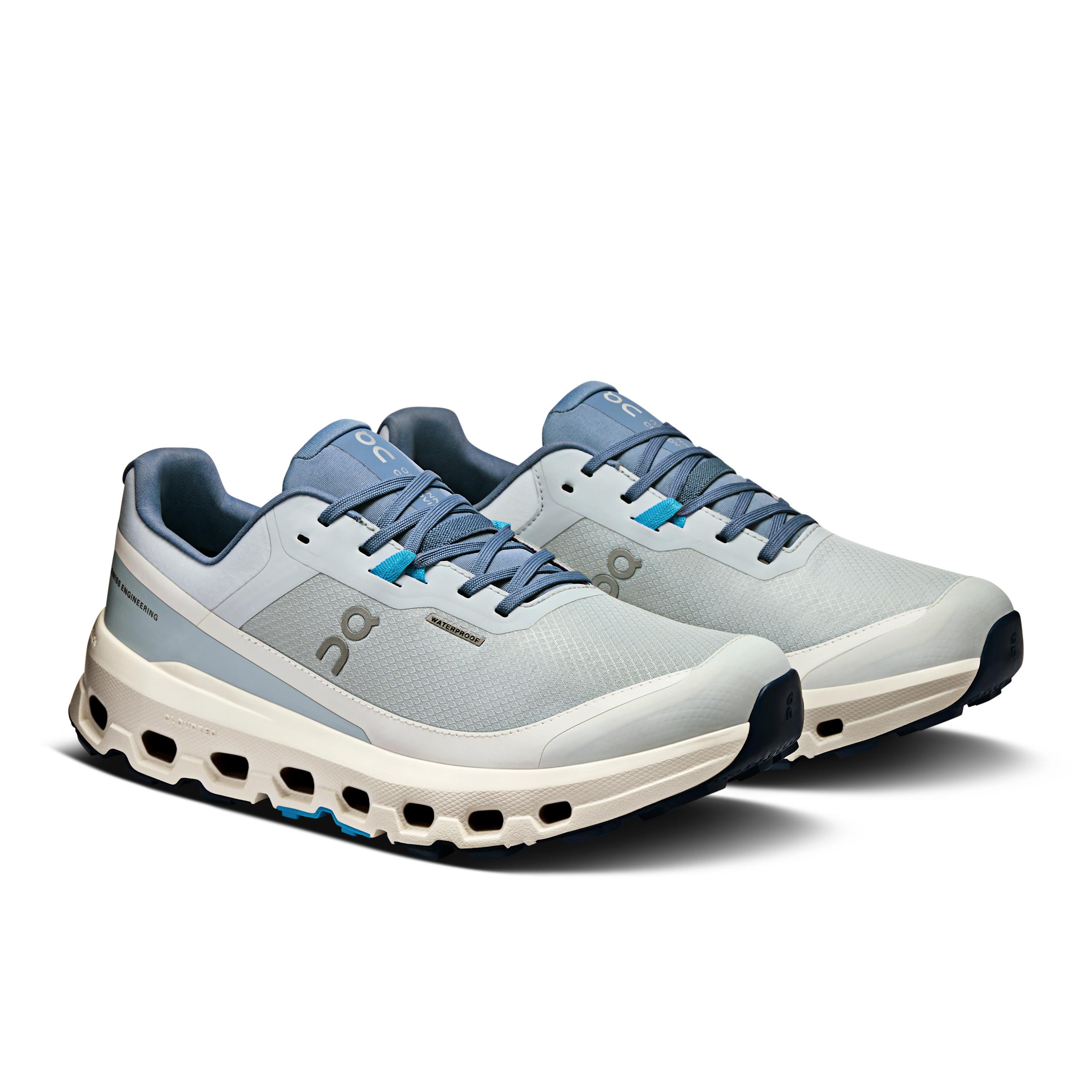 Женские кроссовки On Cloudvista 2 Waterproof, бледно-голубые/молочные — фото 6