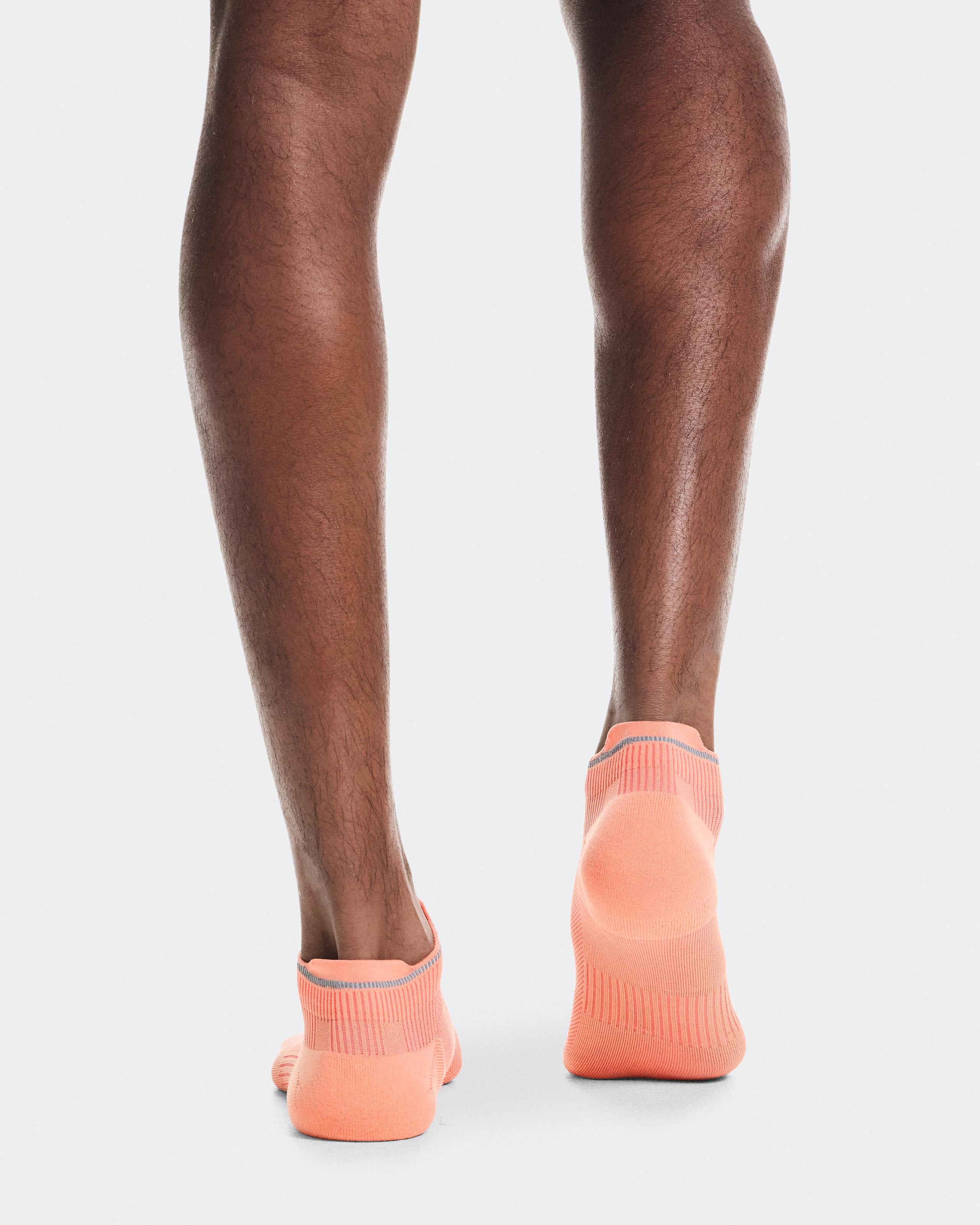 Носки Elite Run Sock Low, солнечный камень/коралловый — фото 3