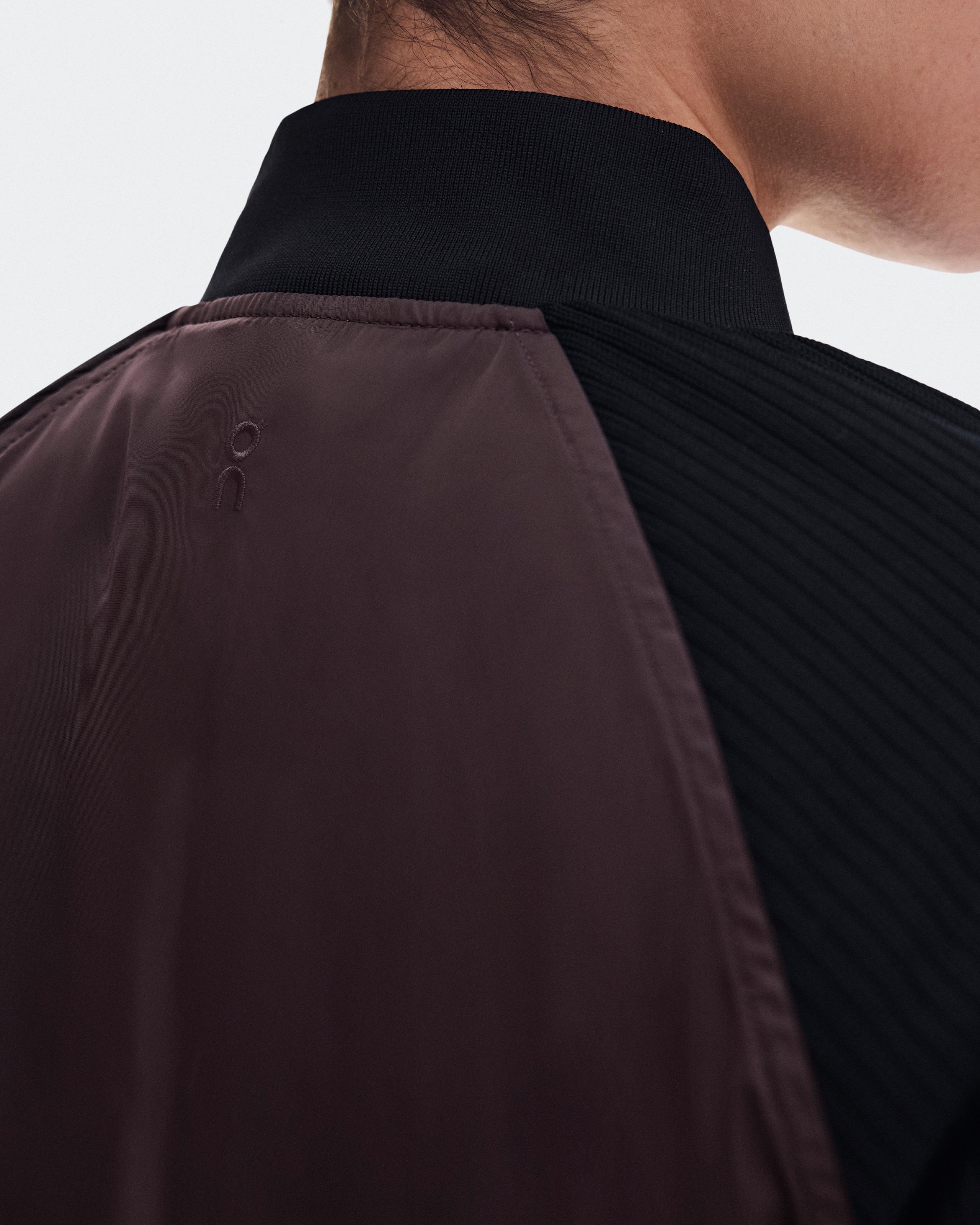 Женская куртка On Courtside Bomber, Mulberry / Black — фото 6