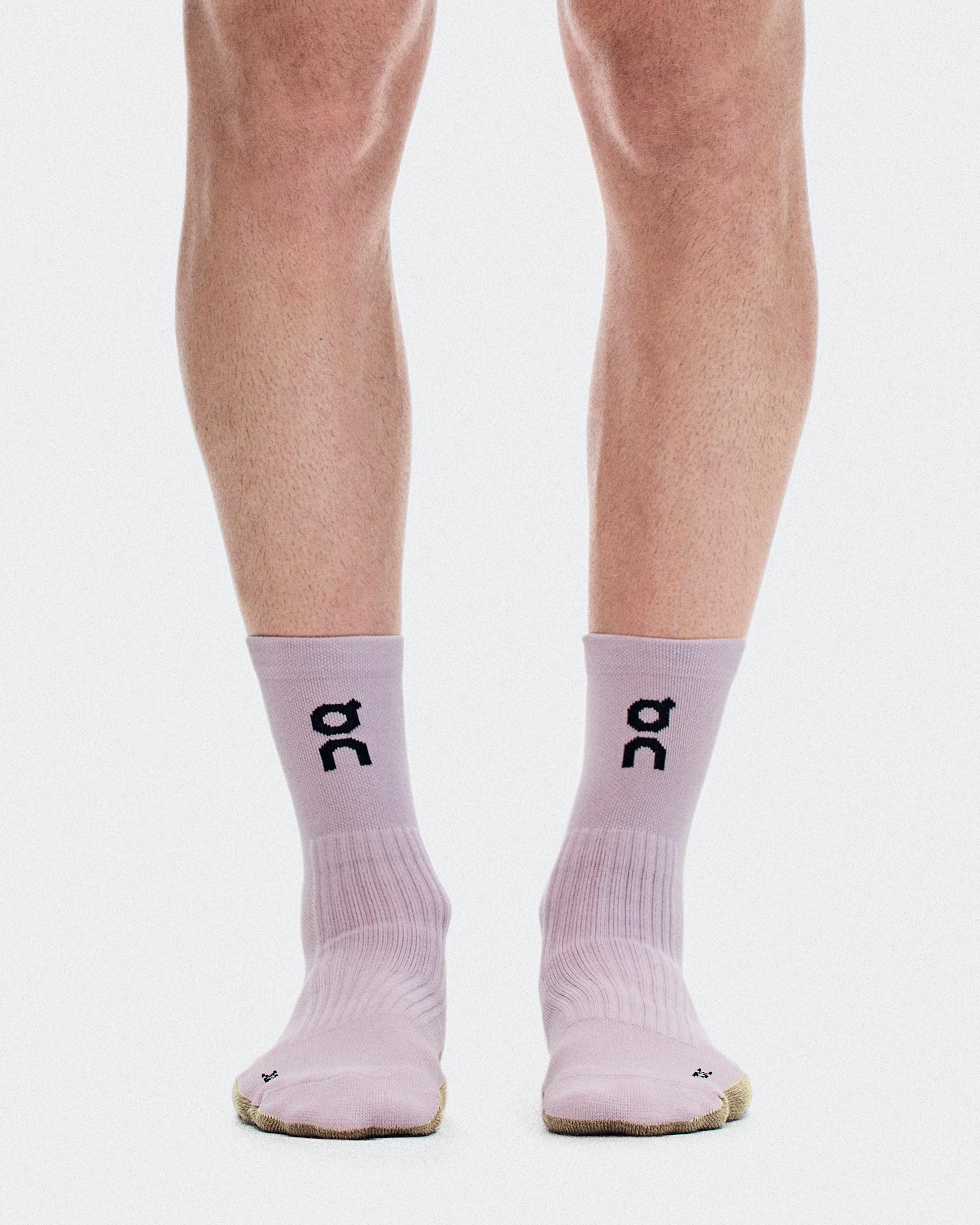 Trail Sock High 2P Foxglove | Ash