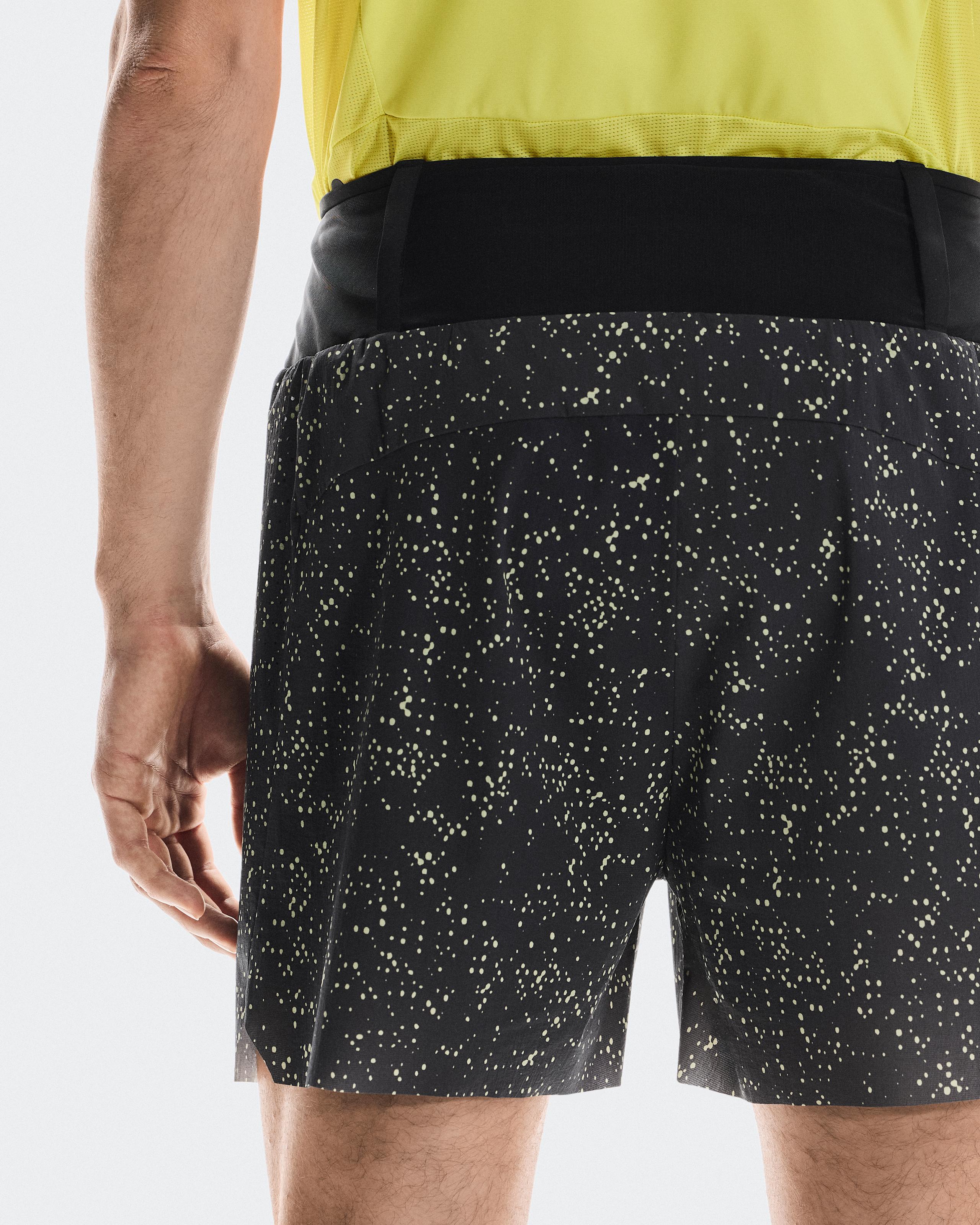 Мужские шорты On Ultra Shorts, Iron / Lime — фото 6