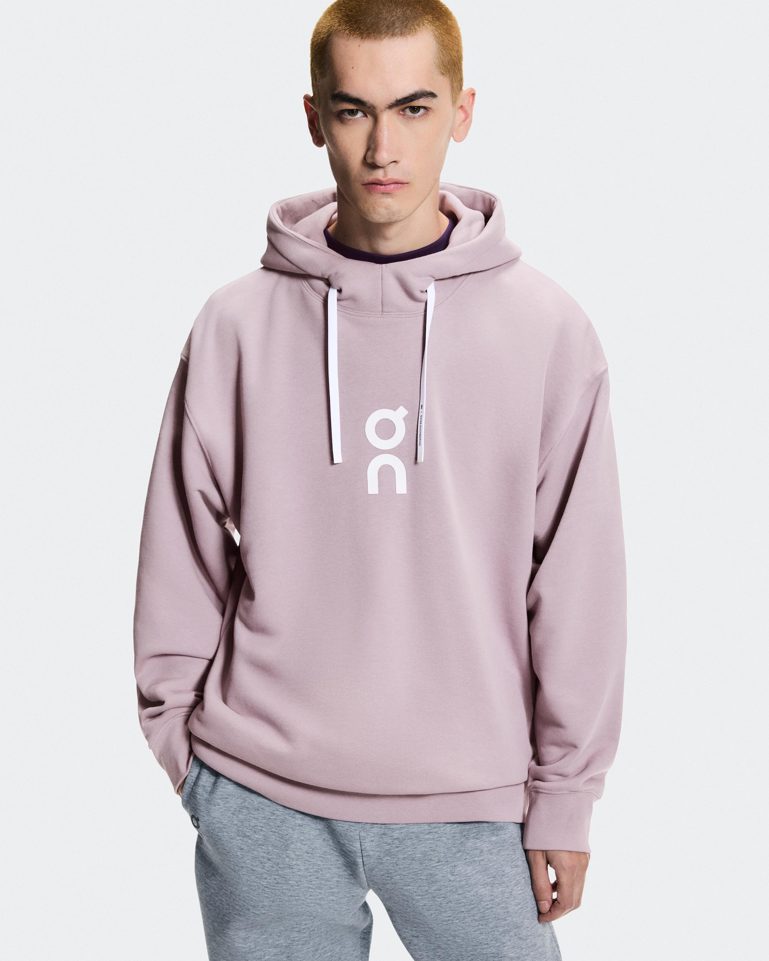 Мужское худи On Club Hoodie, Heron — фото 3