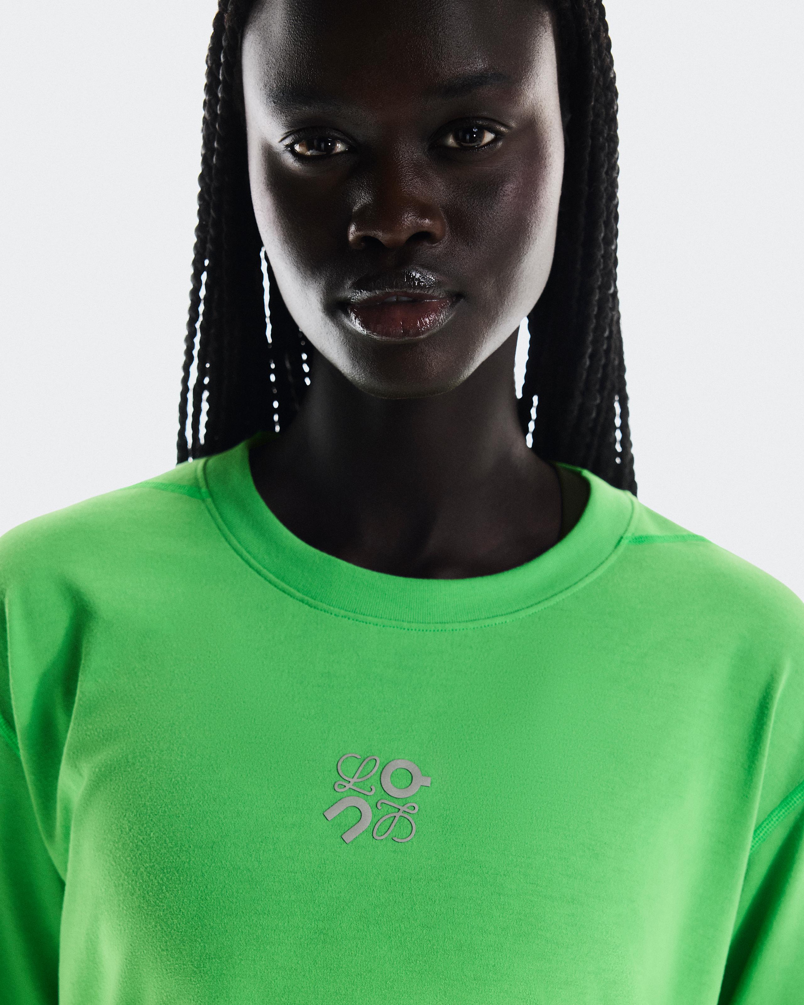 Футболка Active T-Shirt LOEWE, зелёная — фото 5