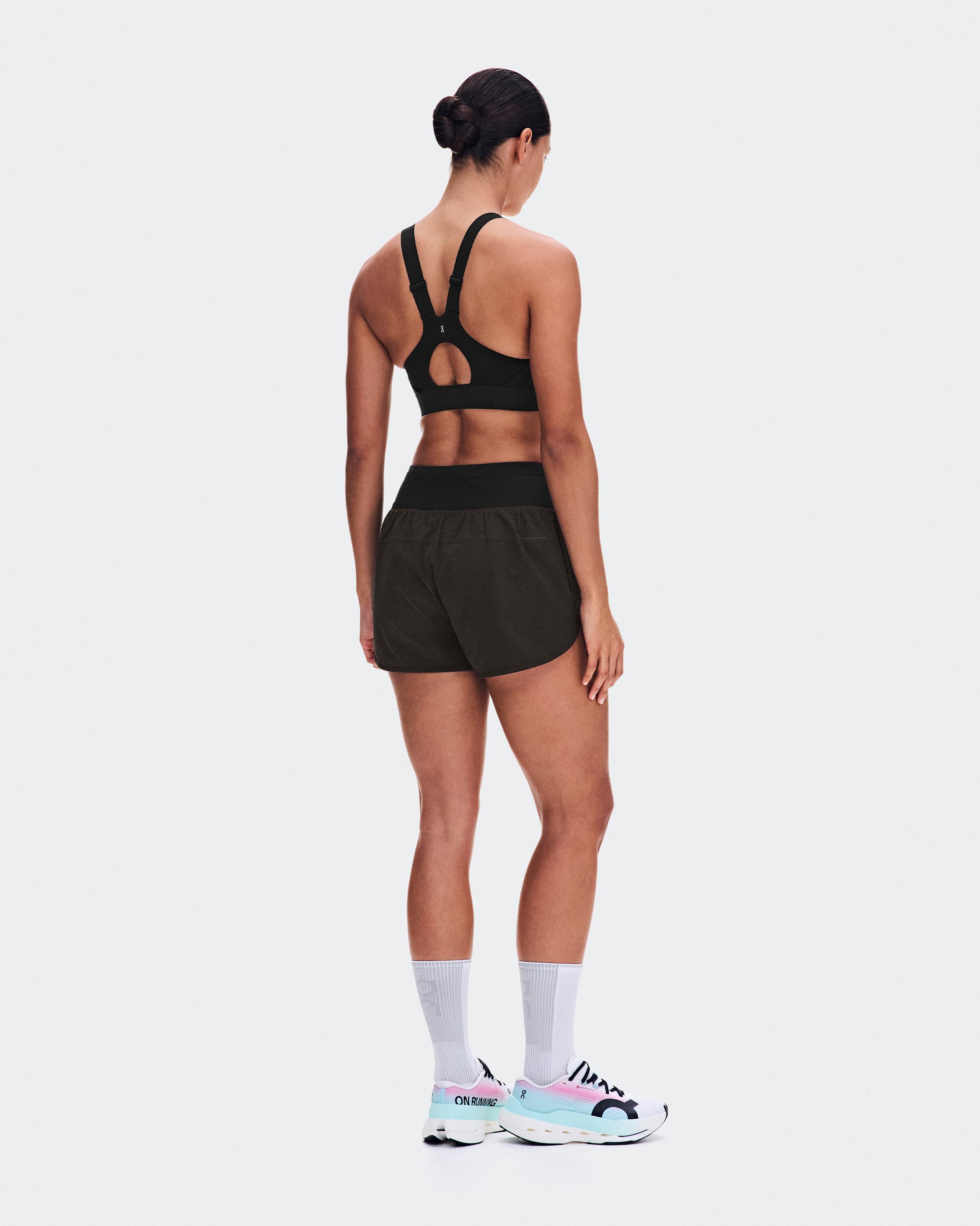 Женские шорты On Performance Volt Shorts Espresso — фото 3