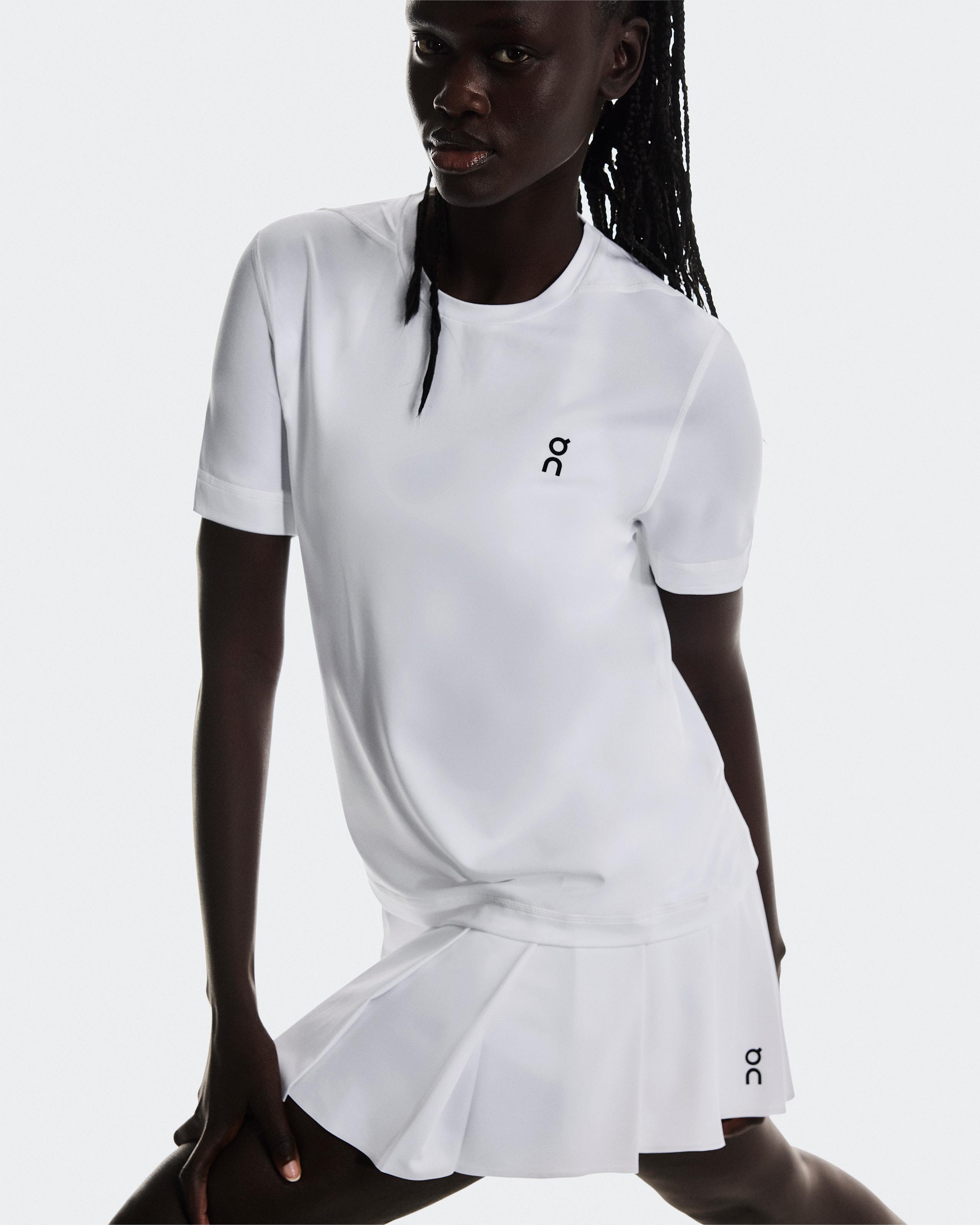 Женская футболка On Courtside-T, White — фото 4