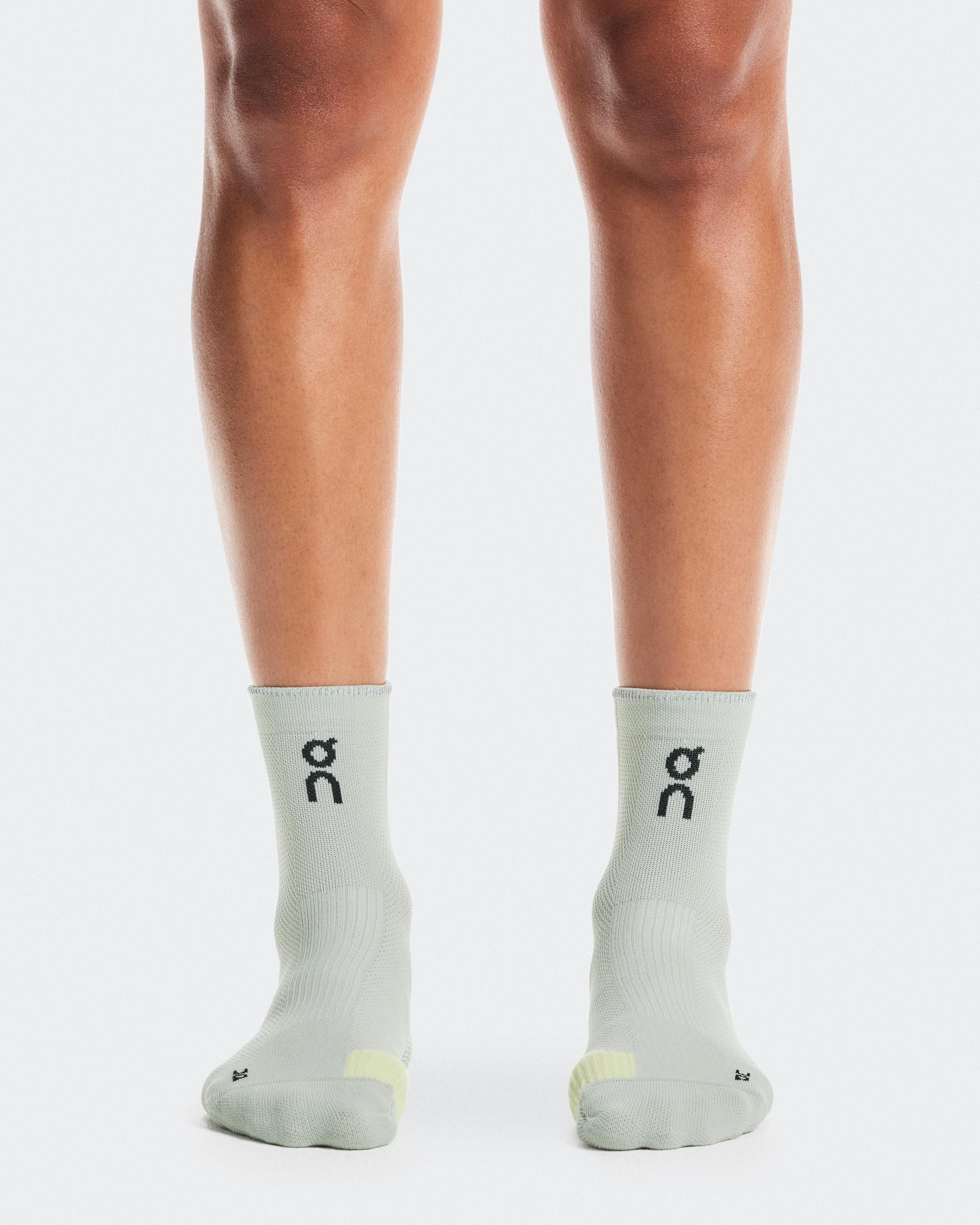 Performance Run Sock Mid Tin | Lemonade