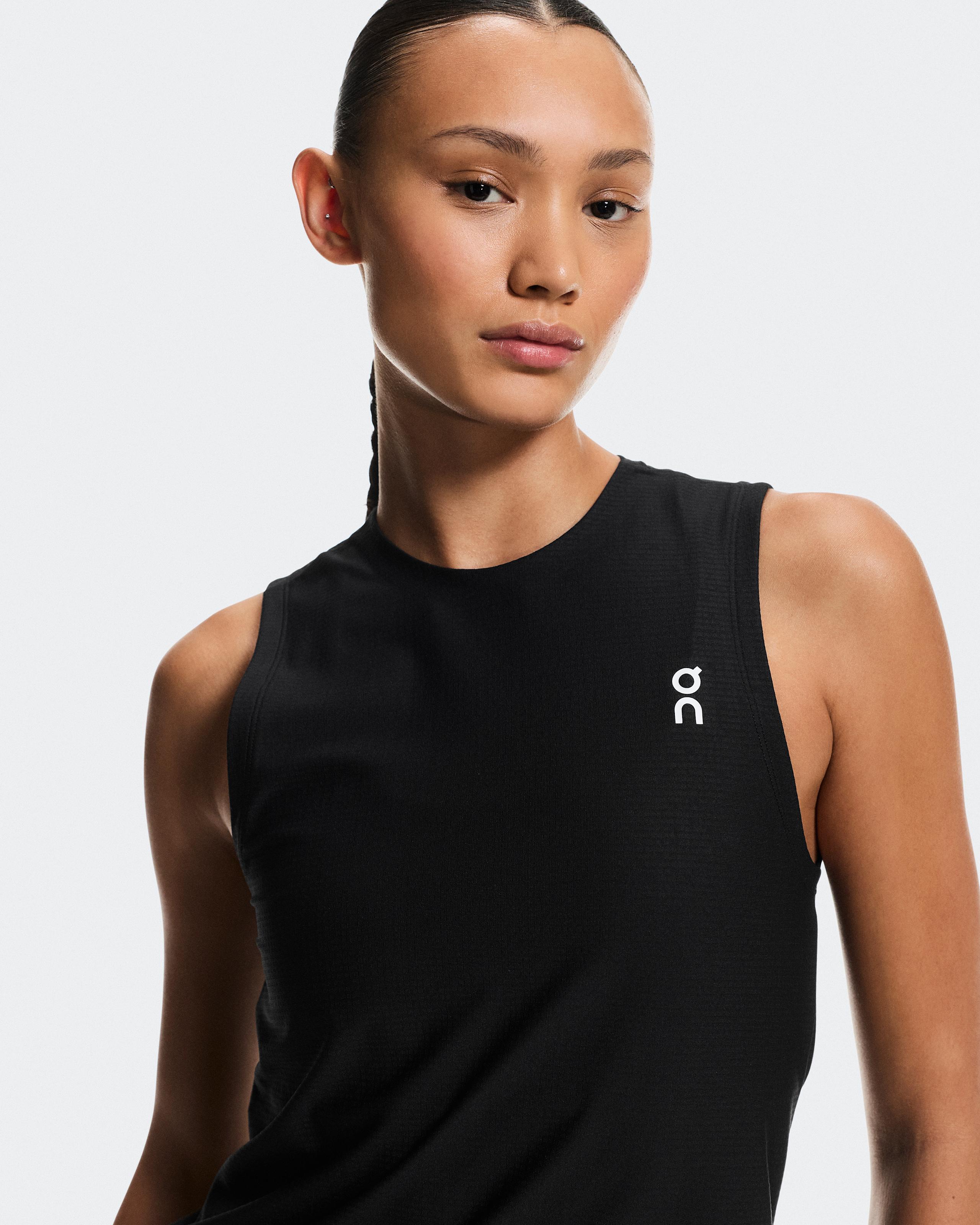 Женская майка On Court Tank, Black — фото 4