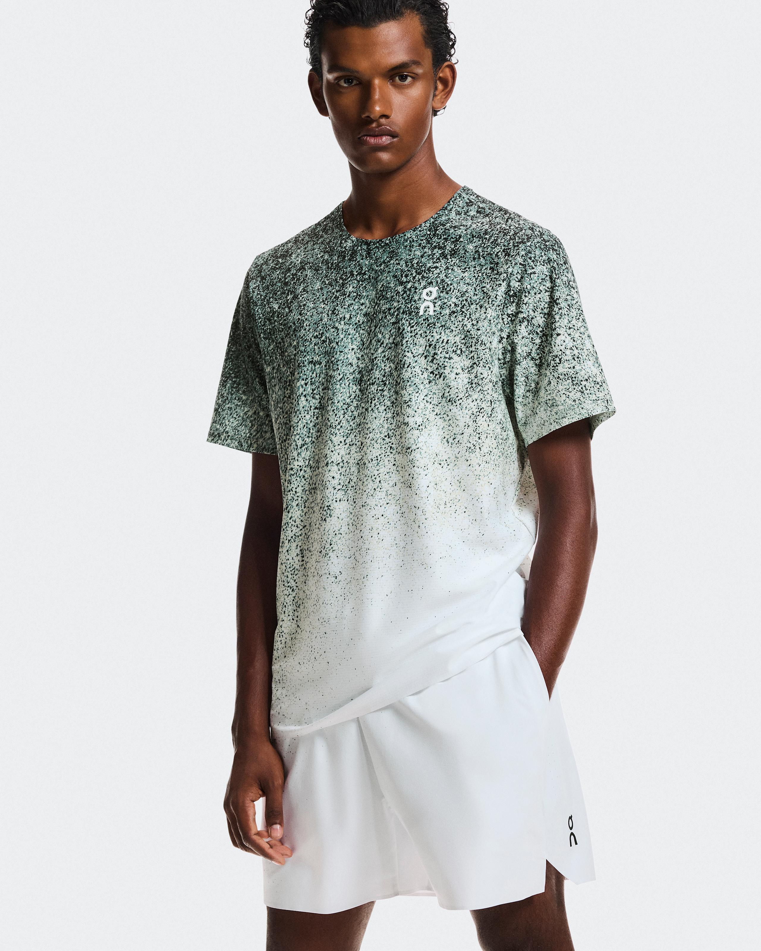 Мужские шорты 5" Court Shorts Fade, минеральный с белым — фото 3