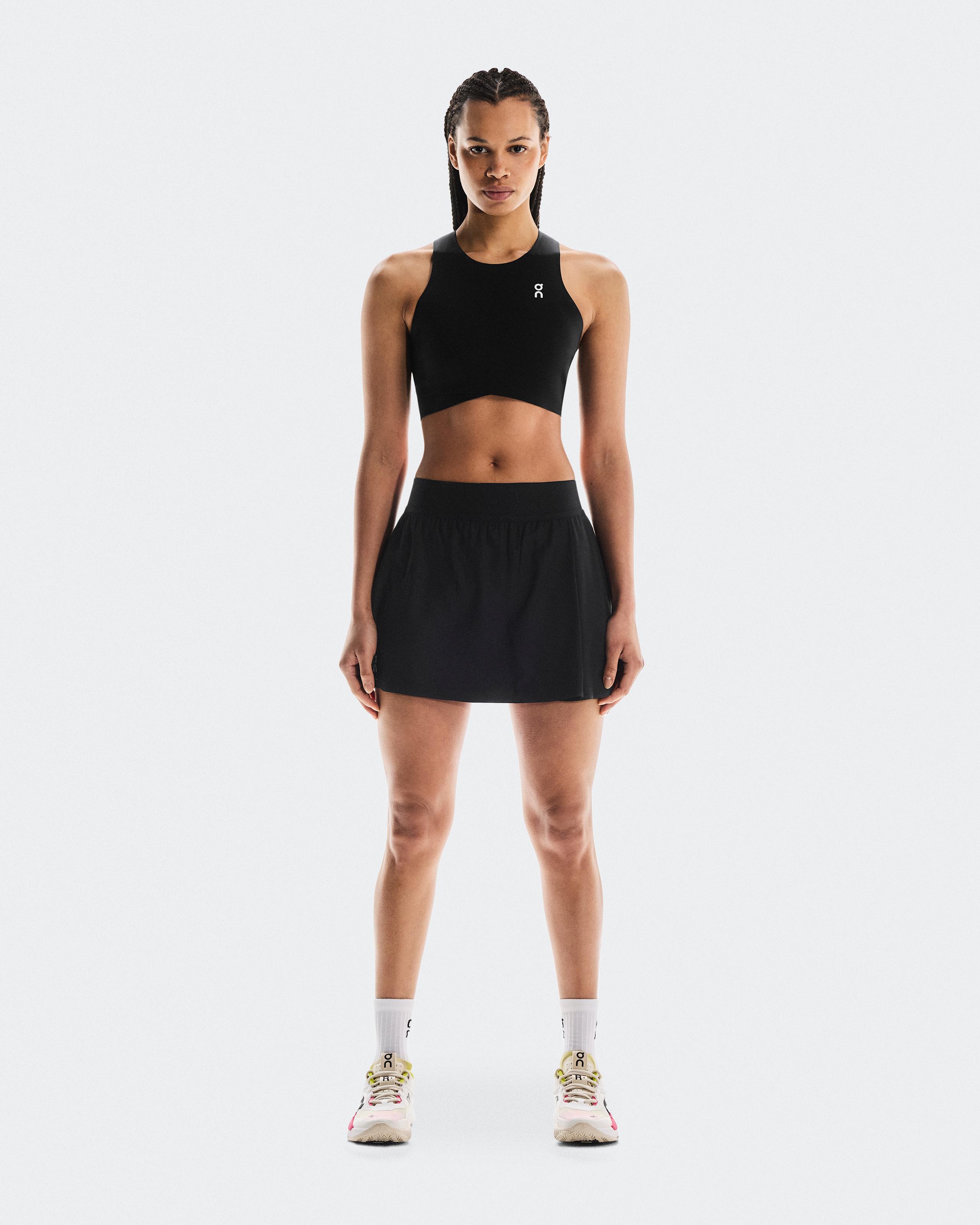 Court Skirt Pleated Black