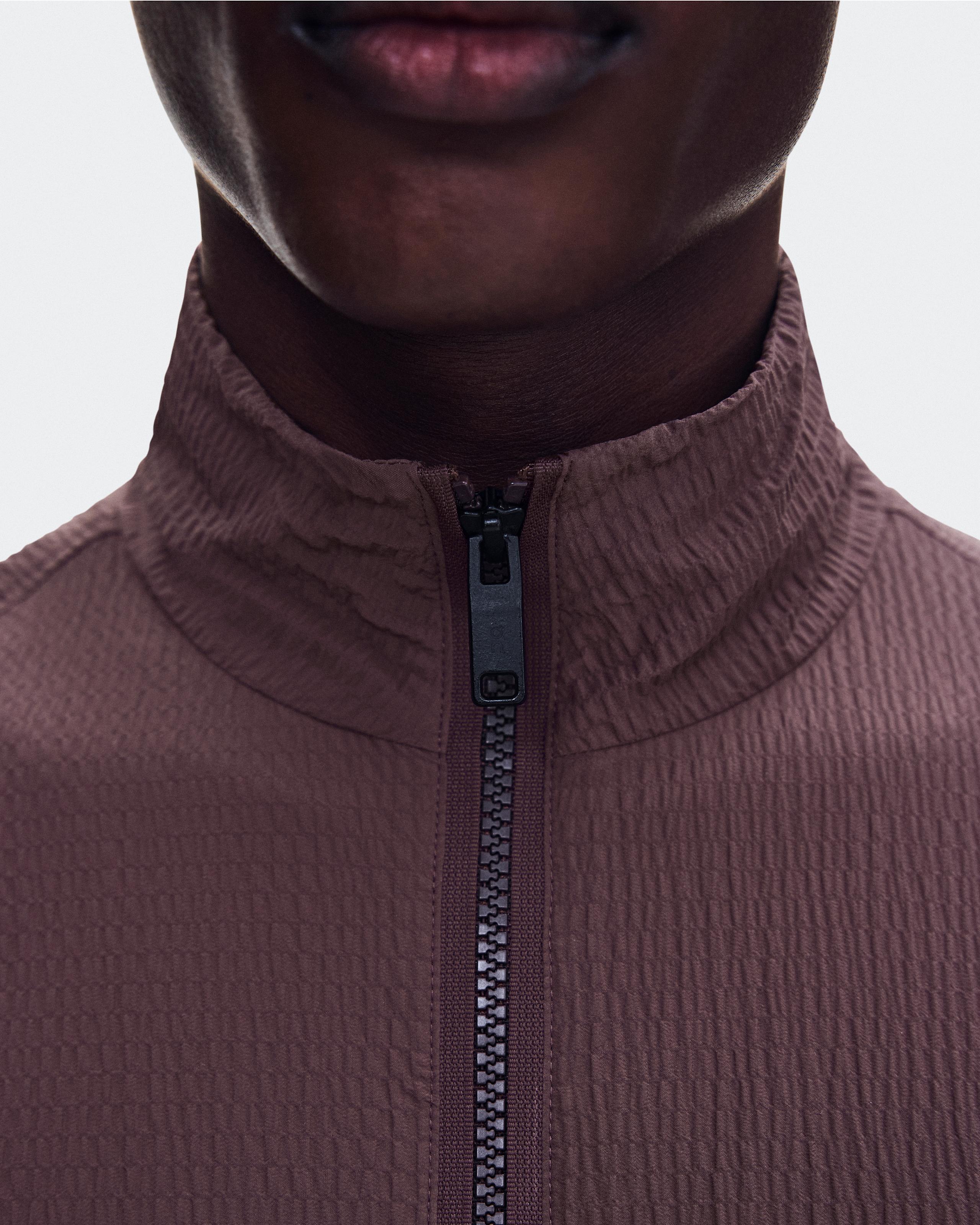 Мужская куртка On Courtside 1/2 Zip Eaze, Mulberry — фото 5