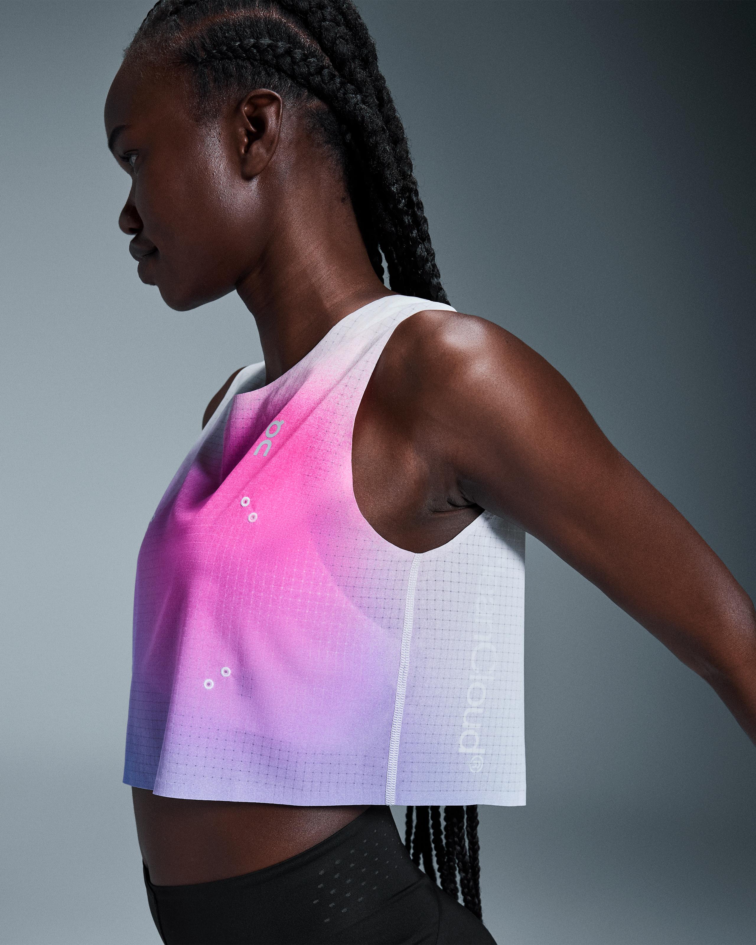 Женская майка On Pace Tank, Undyed / Pink — фото 5