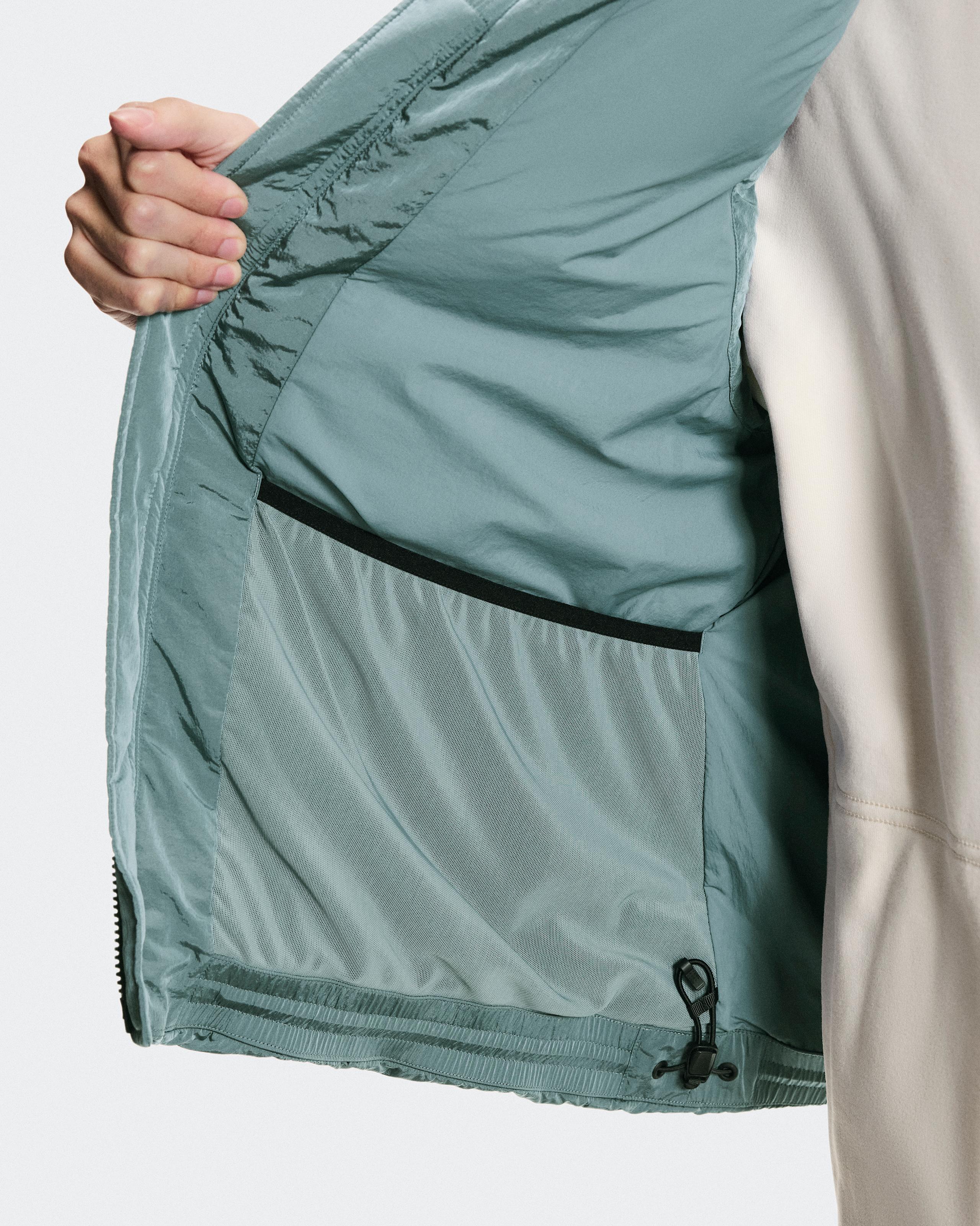 Мужской утеплённый жилет All-Day Puffer Vest, сине-зелёный (Tide) — фото 7