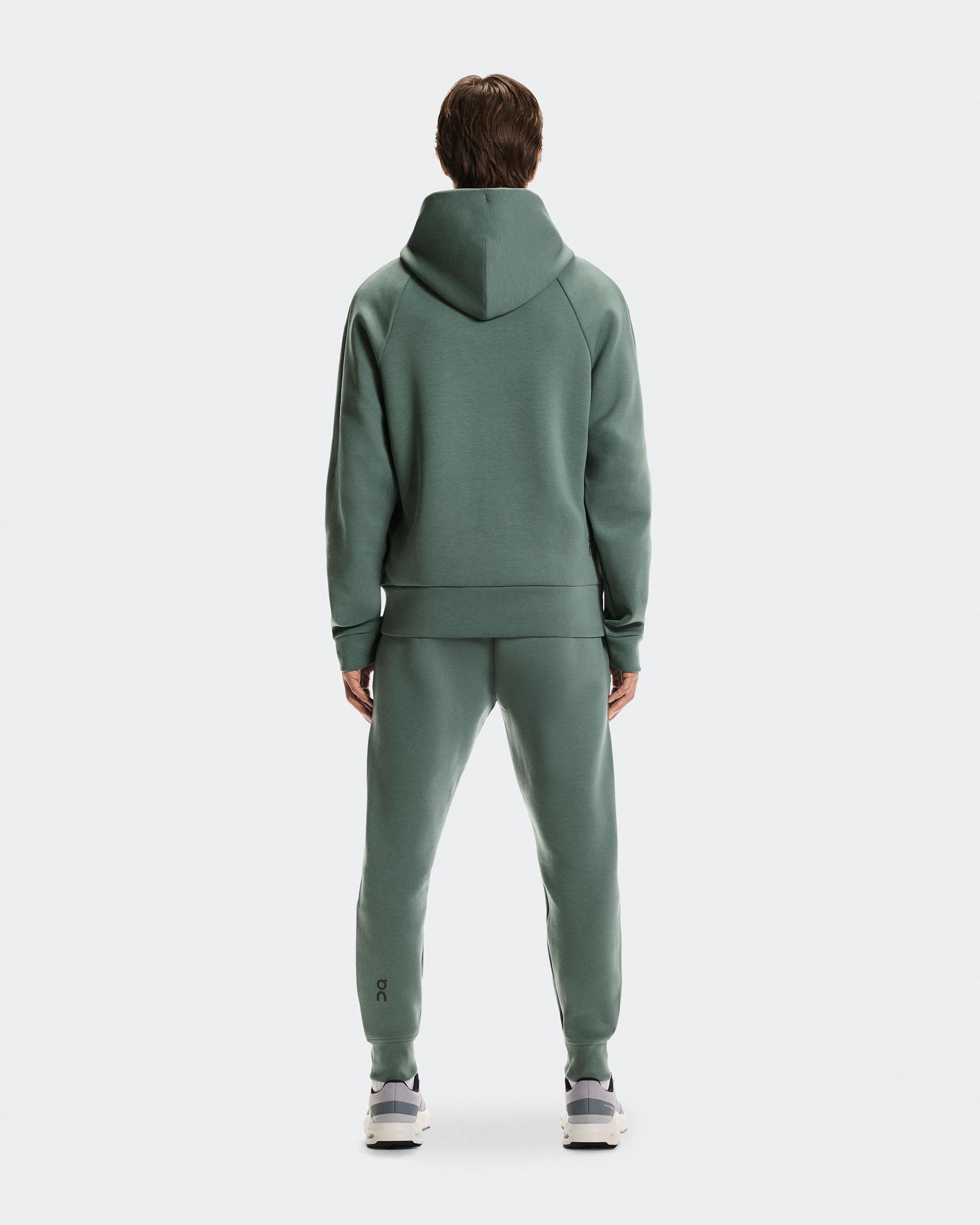 Мужское худи On Focus Tech Hoodie, Olive — фото 2