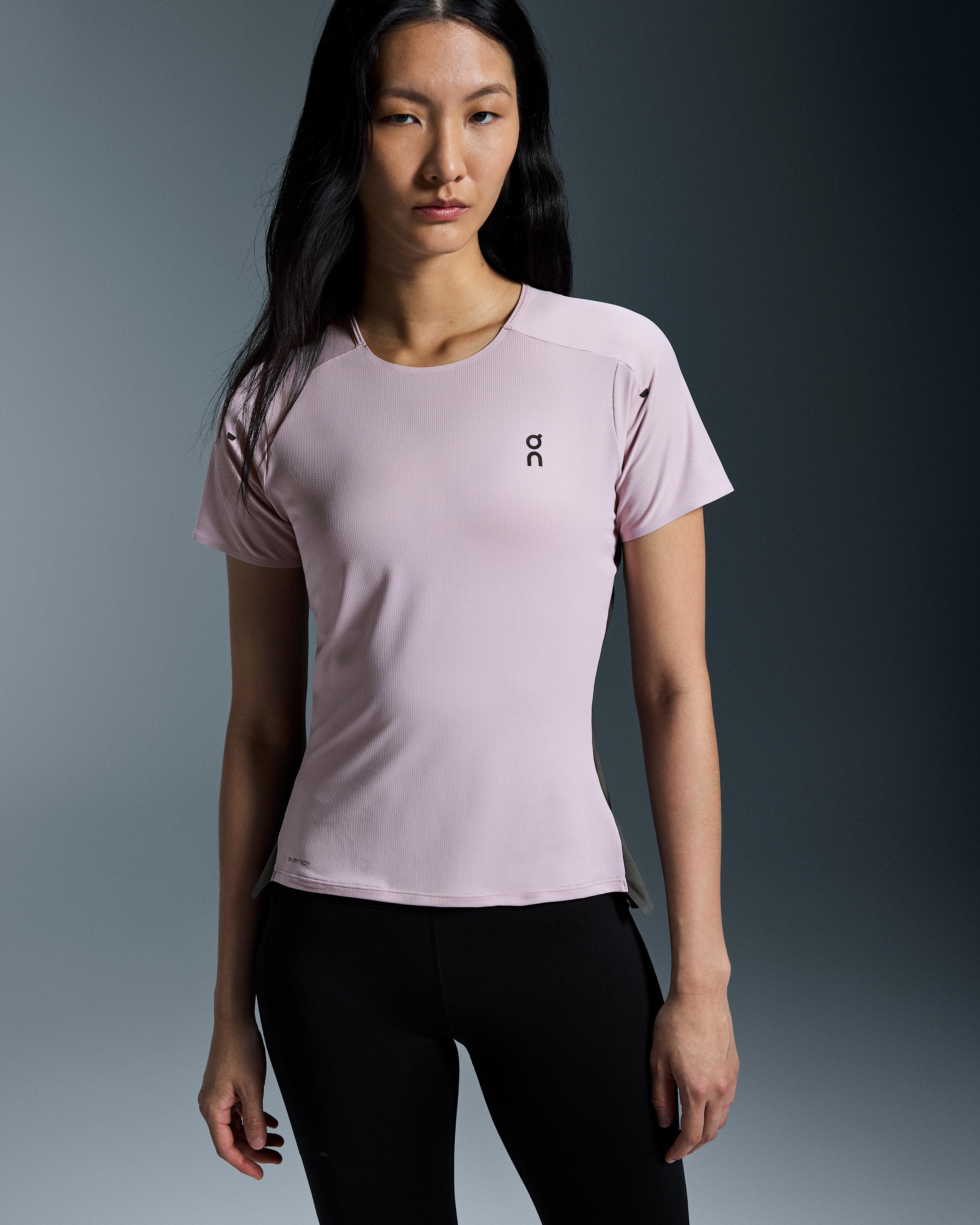 Женская футболка On Performance-T, Mauve/Eclipse — фото 3